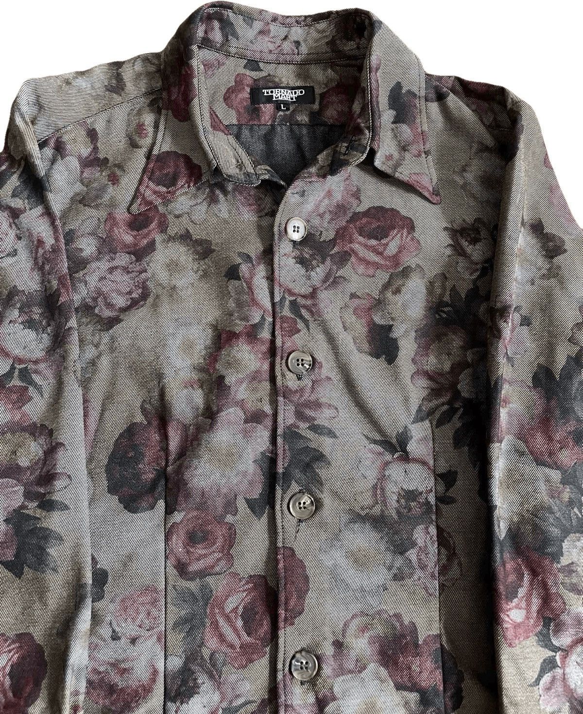 If Six Was Nine Tornado mart og floral all over shirts Vkei Japan style Size US S / EU 44-46 / 1 - 6 Thumbnail