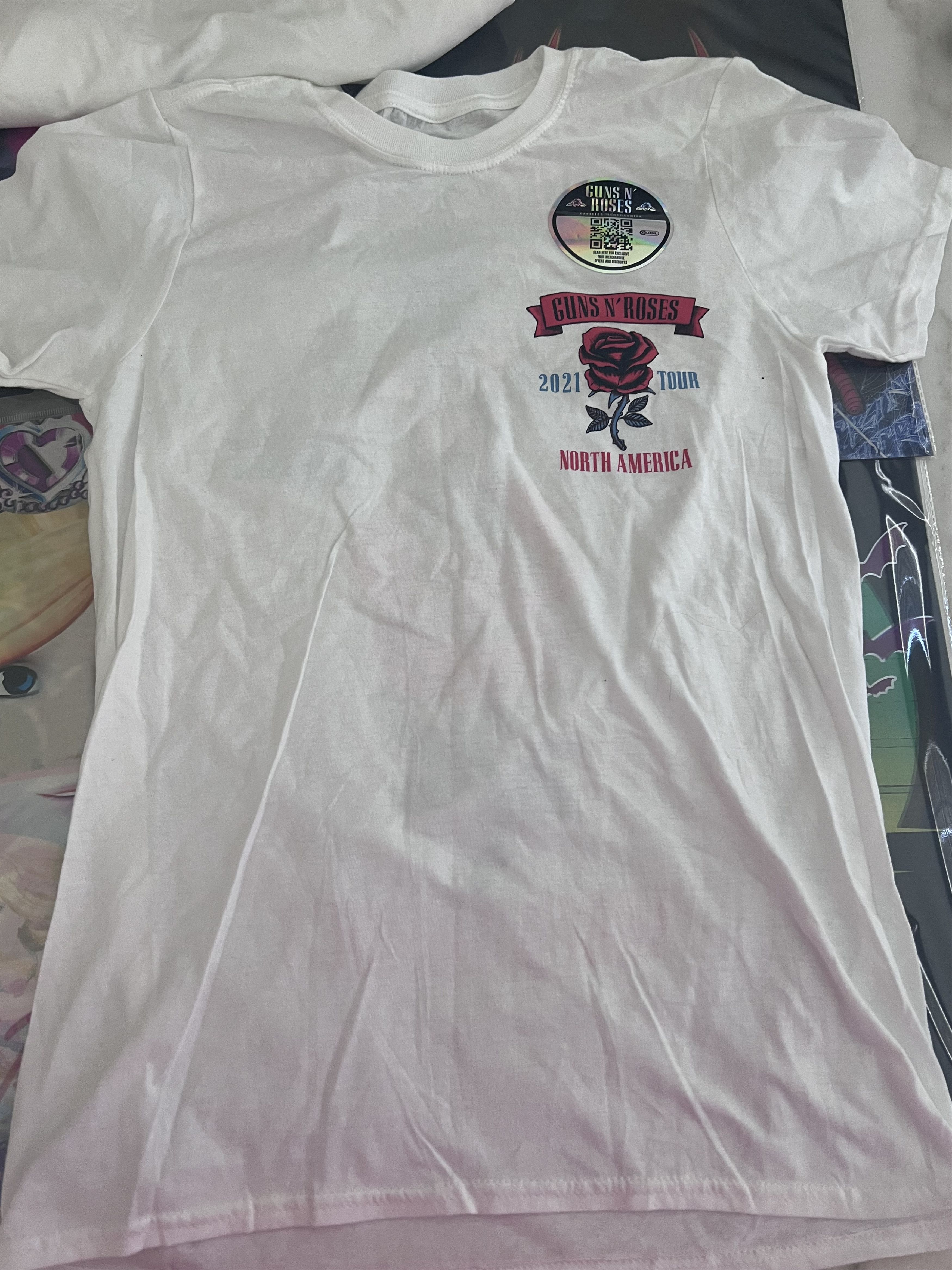 Guns N' Roses Gun’s N Roses North America Tour 2021 White Men’s Sz Small Size US S / EU 44-46 / 1 - 5 Thumbnail