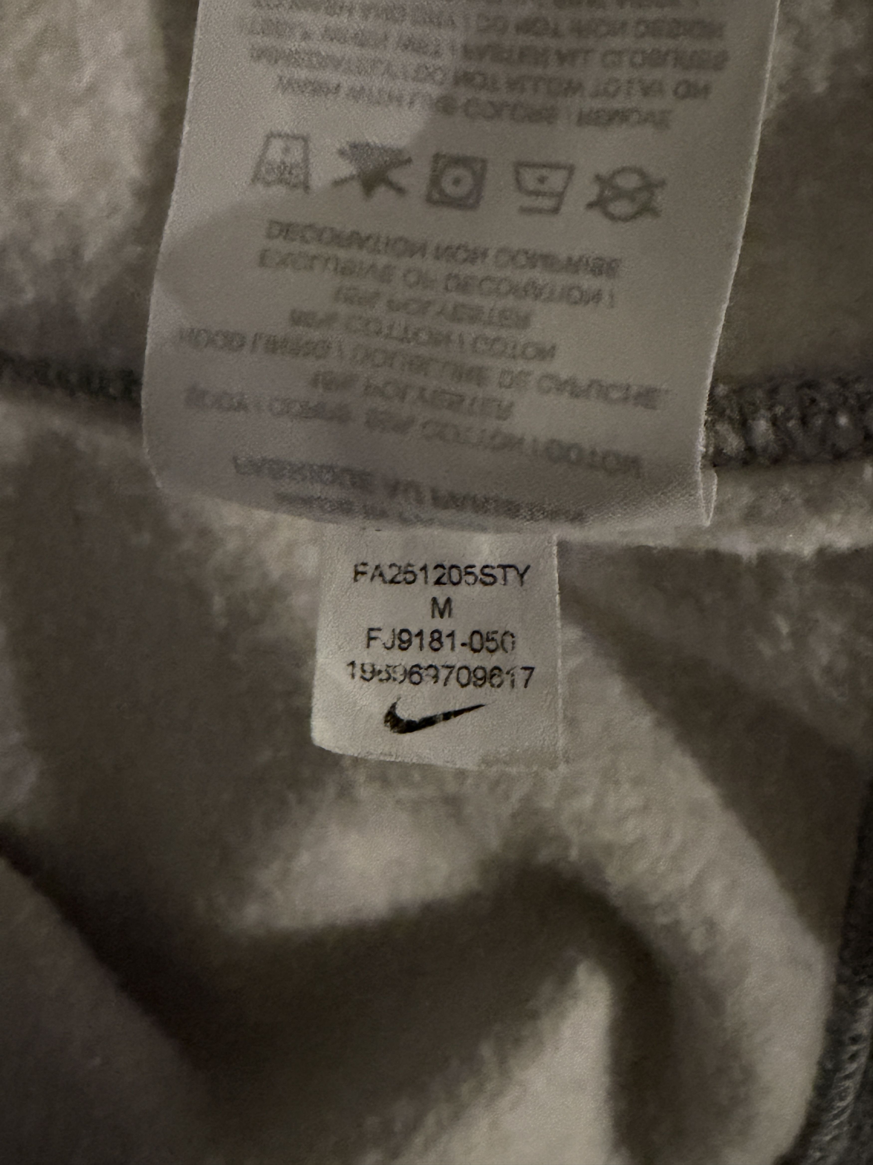 Nike × Stussy Stussy x Nike Fleece Zip Hoodie (FW25) Size US M / EU 48-50 / 2 - 6 Thumbnail