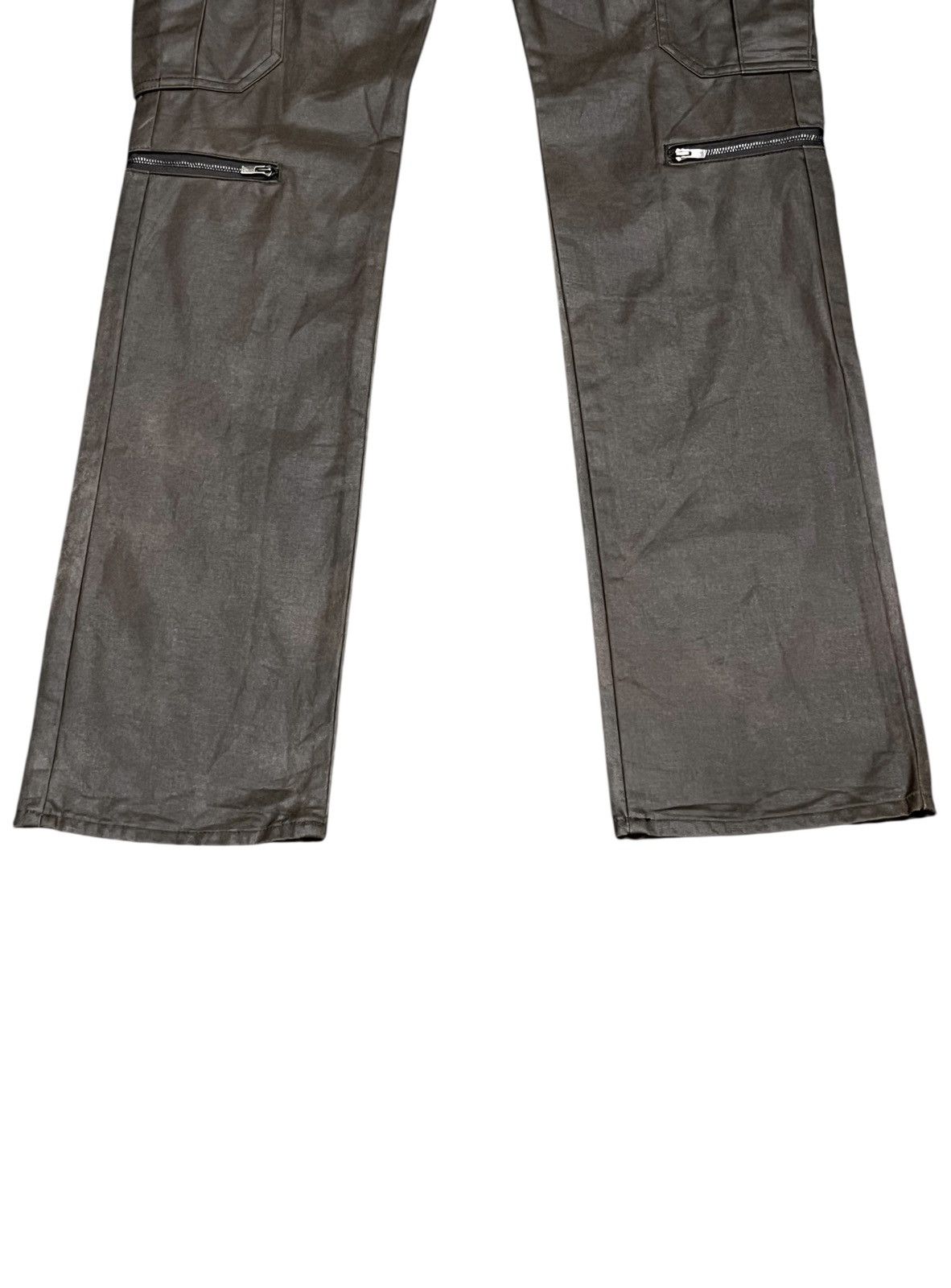 Schlussel SCHLÜSSEL Waxed Cotton Multi-Pocket Cargo Pants - W30" Size US 30 / EU 46 - 5 Thumbnail