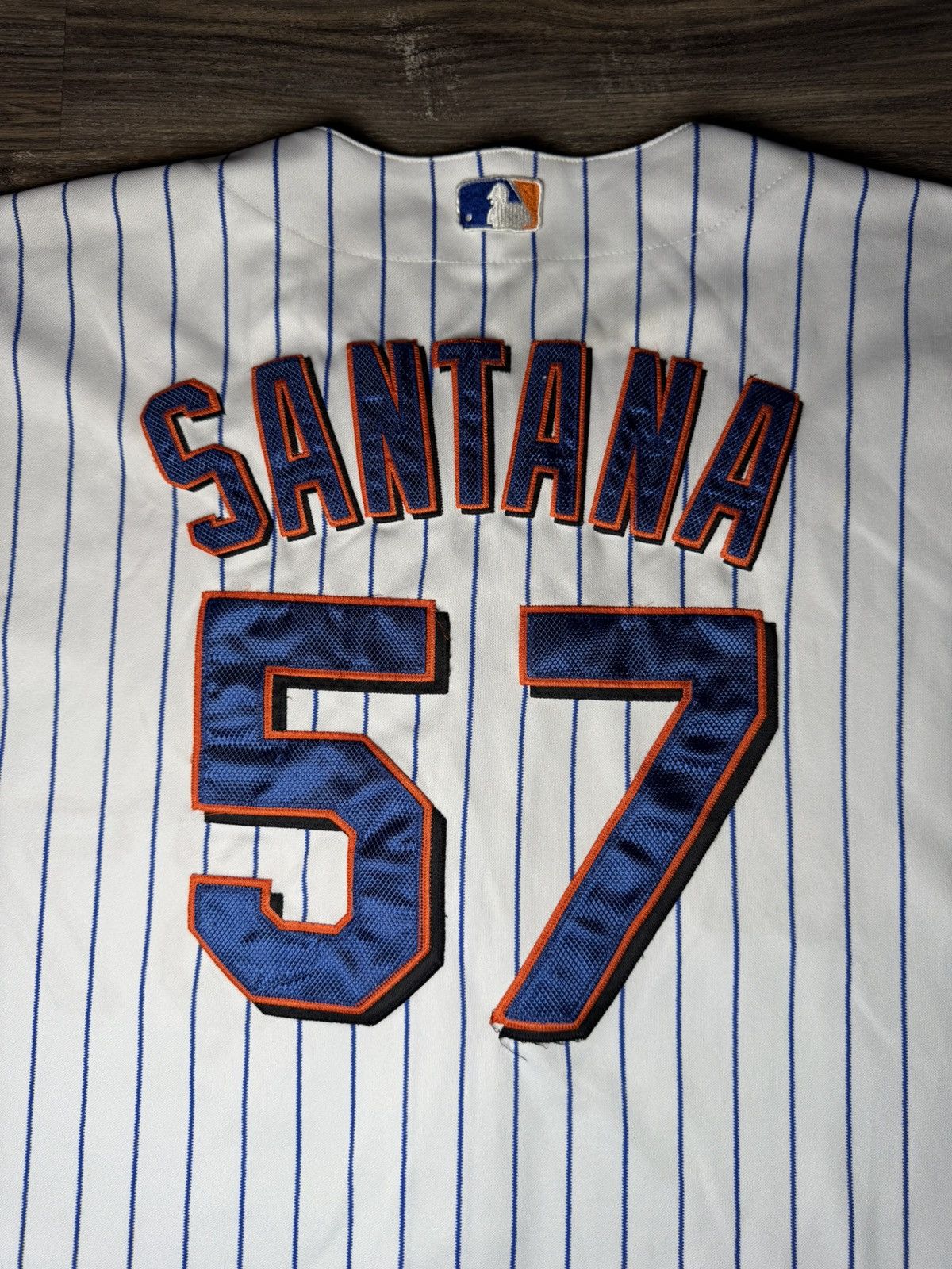 NBA × Vintage STITCHED/SEWN New York NY Mets JOHAN SANTANA mlb Jersey Size US XXL / EU 58 / 5 - 3 Thumbnail