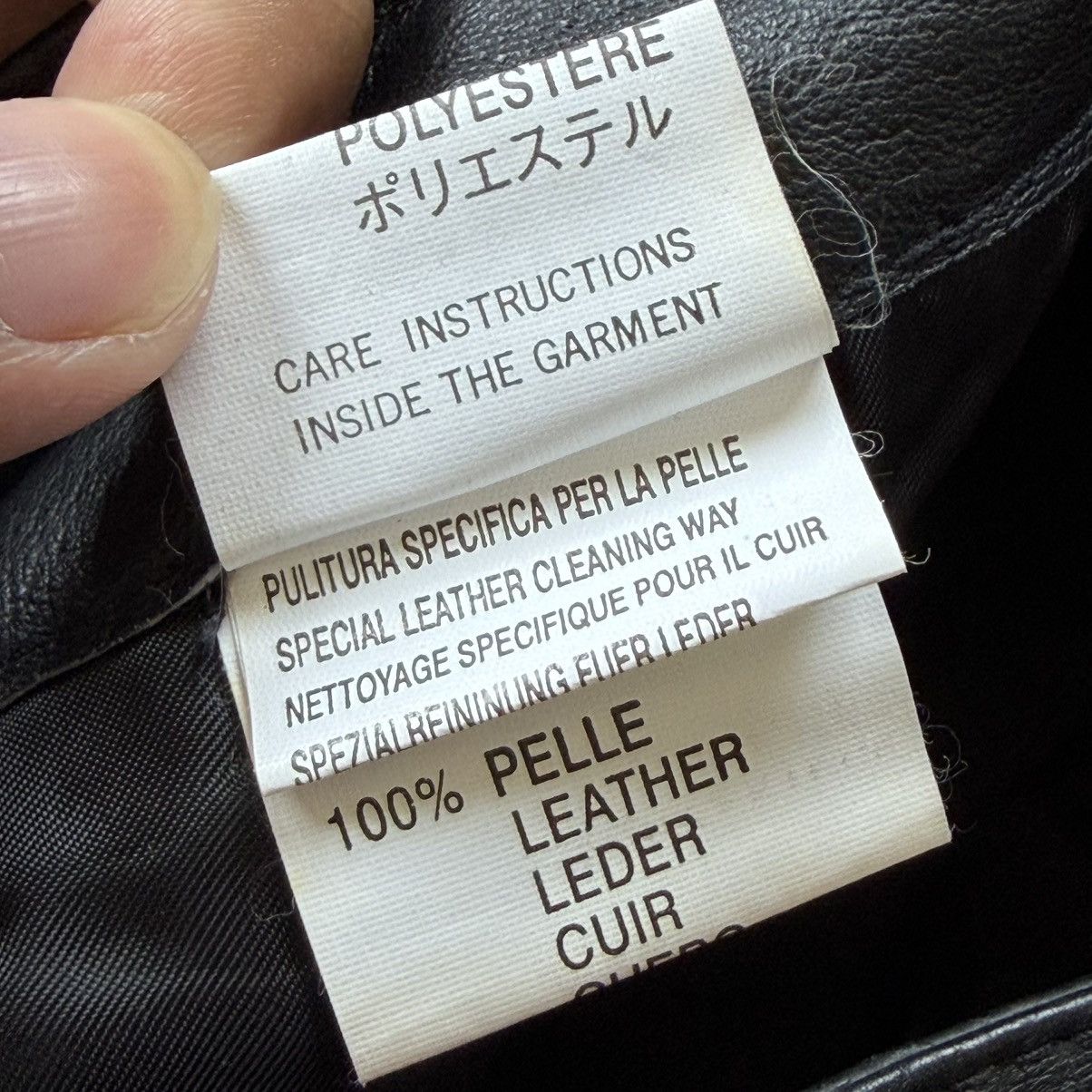 Diesel Diesel - Archive Leather Biker Pants Size US 30 / EU 46 - 11 Thumbnail