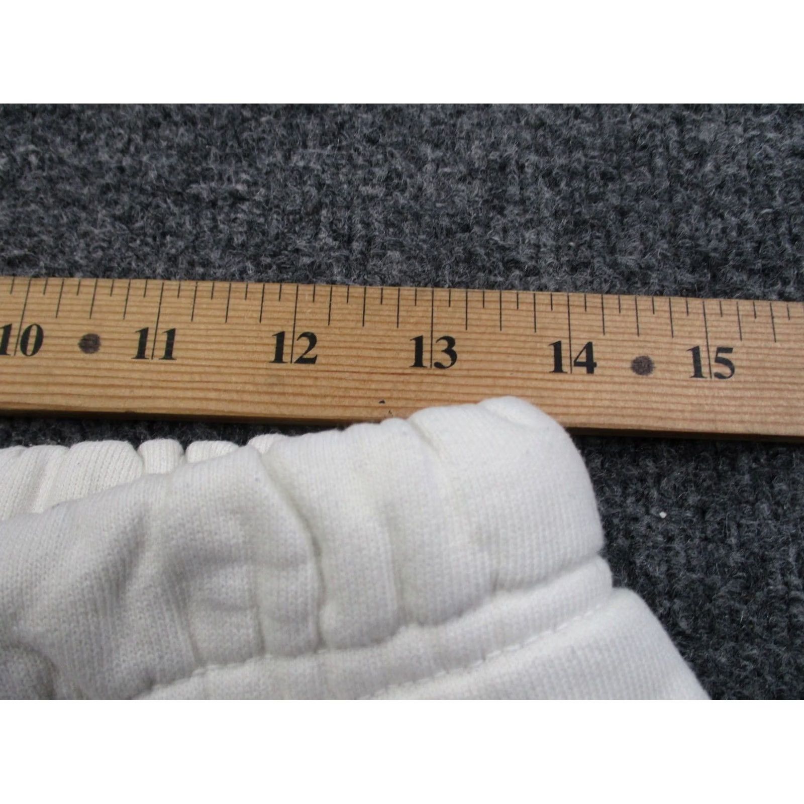 Dagne Dover Dagne Dover Jogger Pants Women M White Cotton, Linen, Modal Knit Comfortable Elastic Waist Pockets Casual Fall USA Made Size 28" / US 6 / IT 42 - 6 Thumbnail