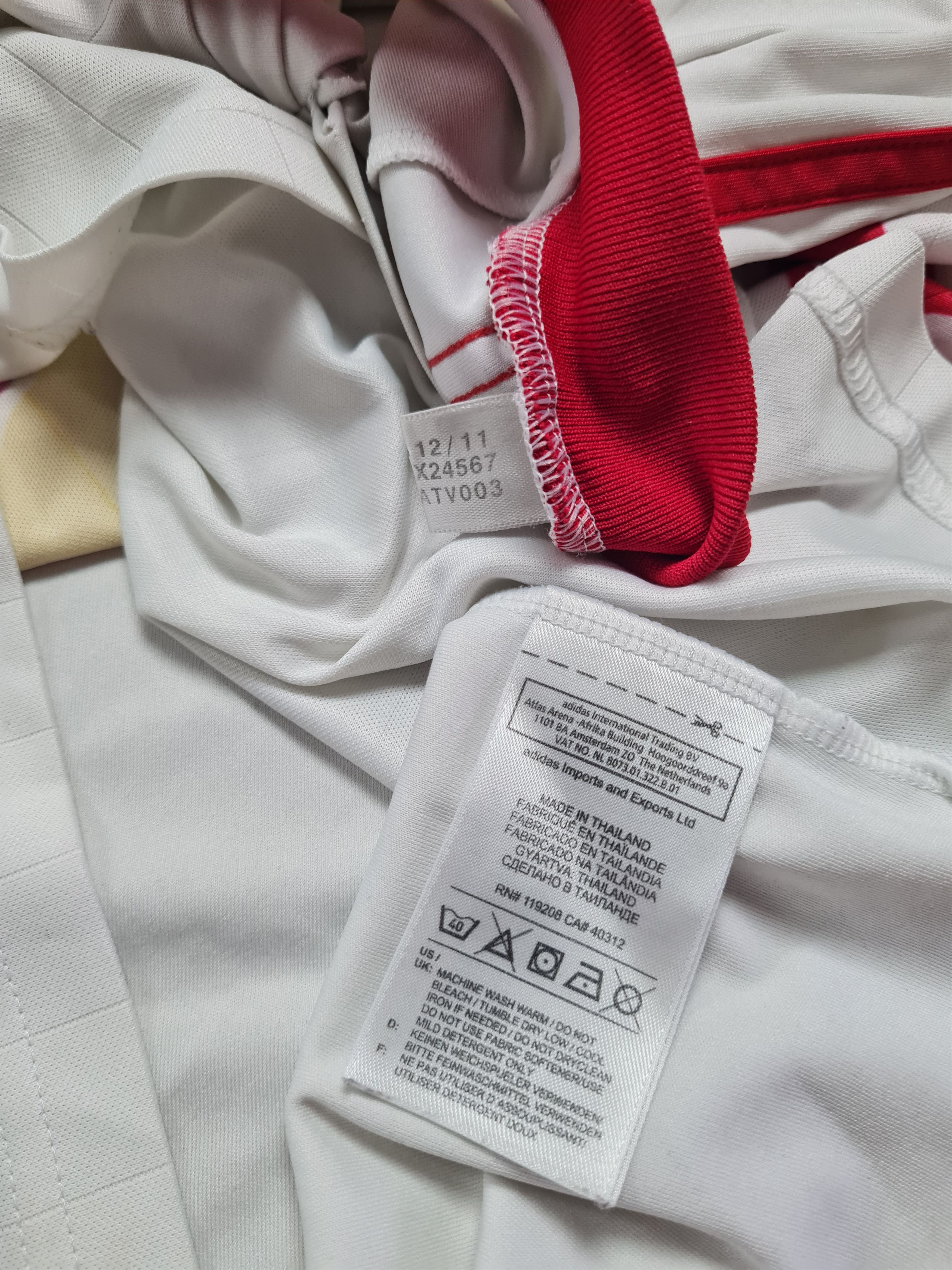 Adidas ADIDAS NEW YORK RED BULLS 2012-2013 HOME SOCCER JERSEY MLS Size US M / EU 48-50 / 2 - 12 Thumbnail