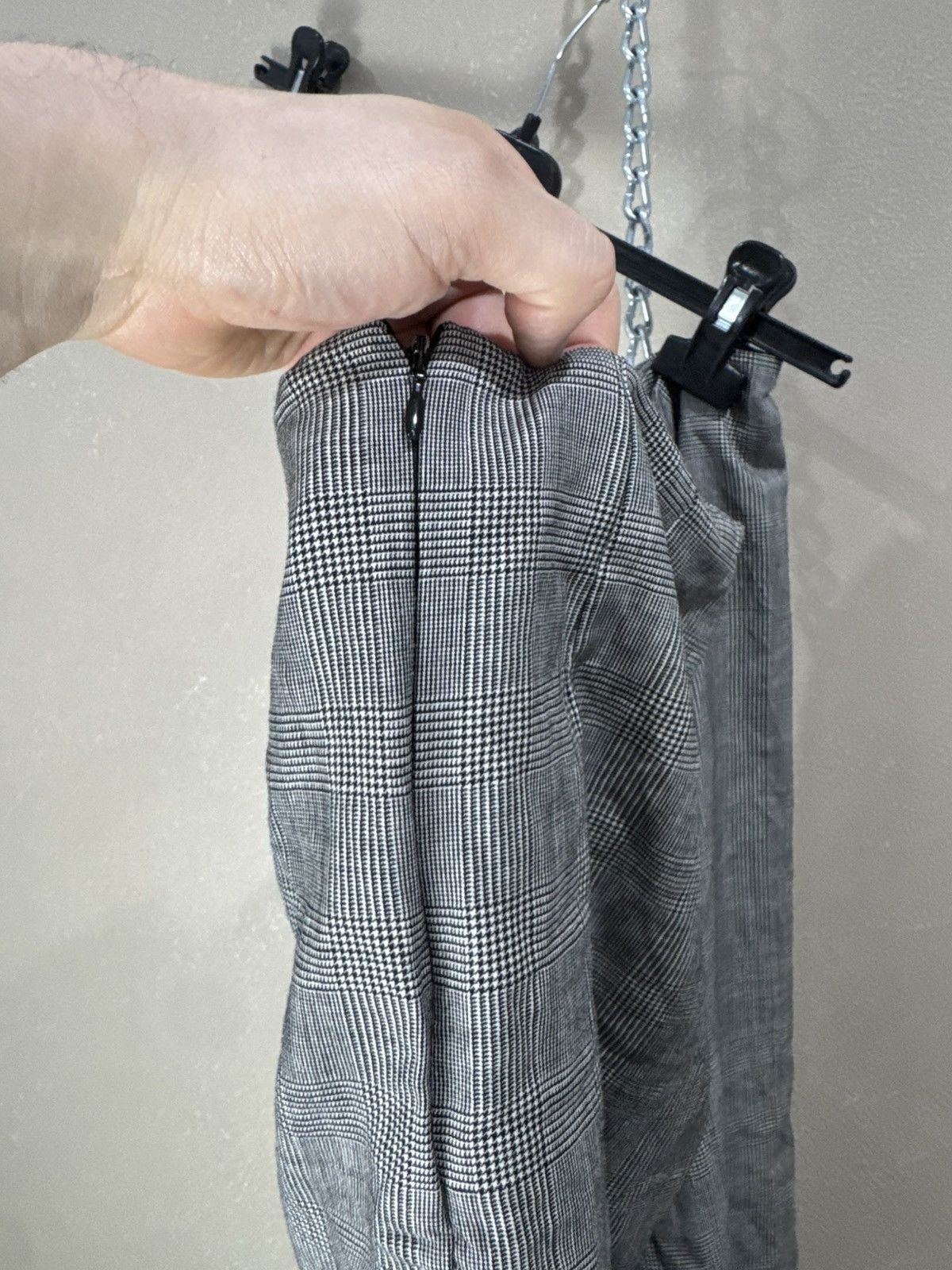 Christian Dior Monsieur 🔥2000s Dior Textured midi skirt formal business classic Size 30" / US 8 / IT 44 - 4 Thumbnail