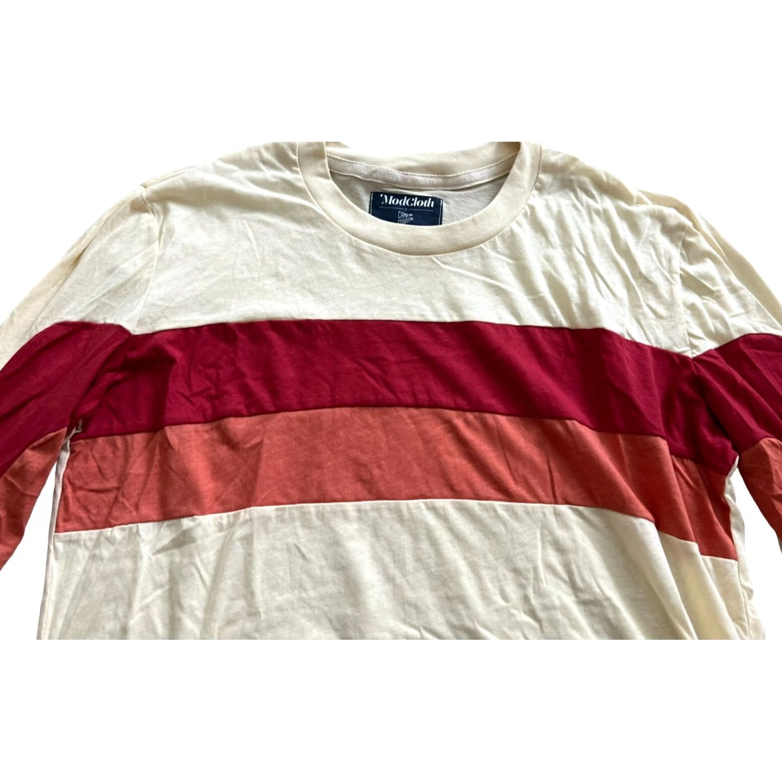 Vintage Modcloth x Camp Collection Mens Sweater Beige Size 2XL Long Sleeve Pullover Shirt Size US XXL / EU 58 / 5 - 4 Thumbnail