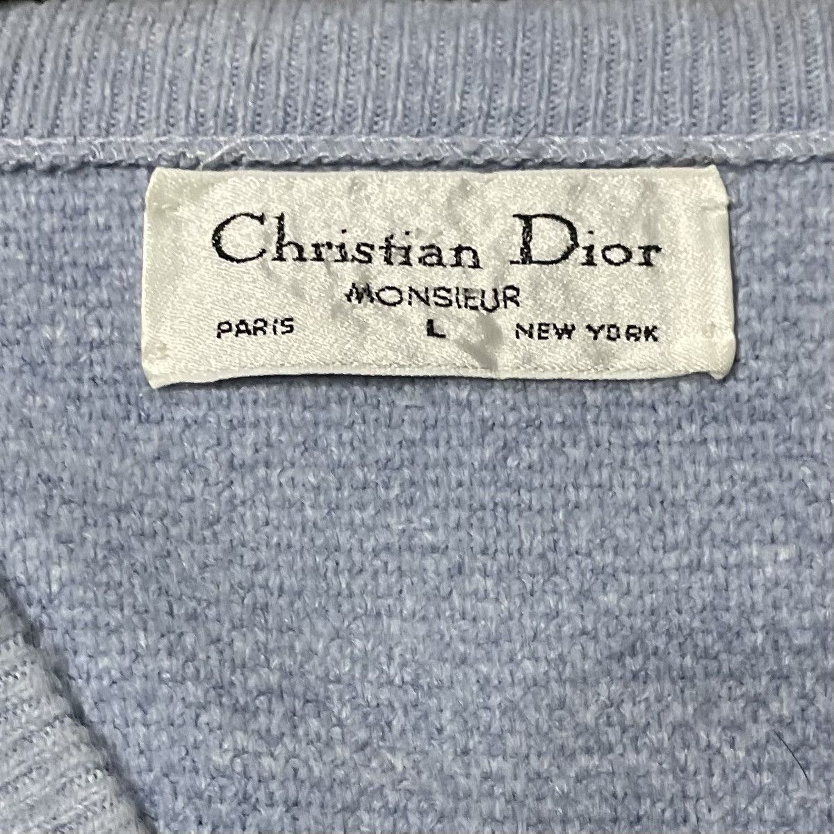 Christian Dior Monsieur Vintage Christian Dior Sweatshirt Size US L / EU 52-54 / 3 - 6 Thumbnail
