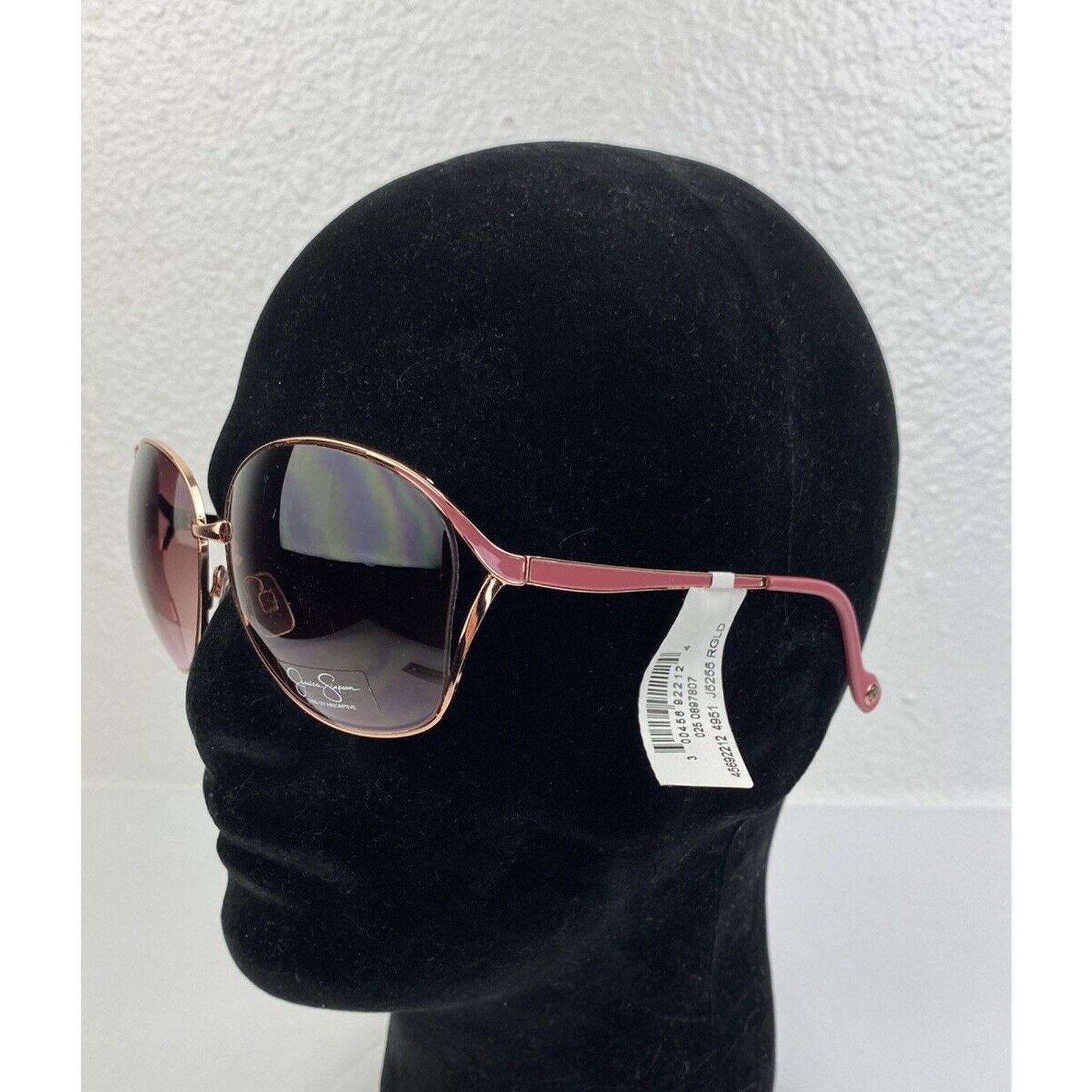 Jessica Simpson NWT HI Jessica Simpson Metal Rose Gold Pink Round Oversized Size ONE SIZE - 2 Thumbnail