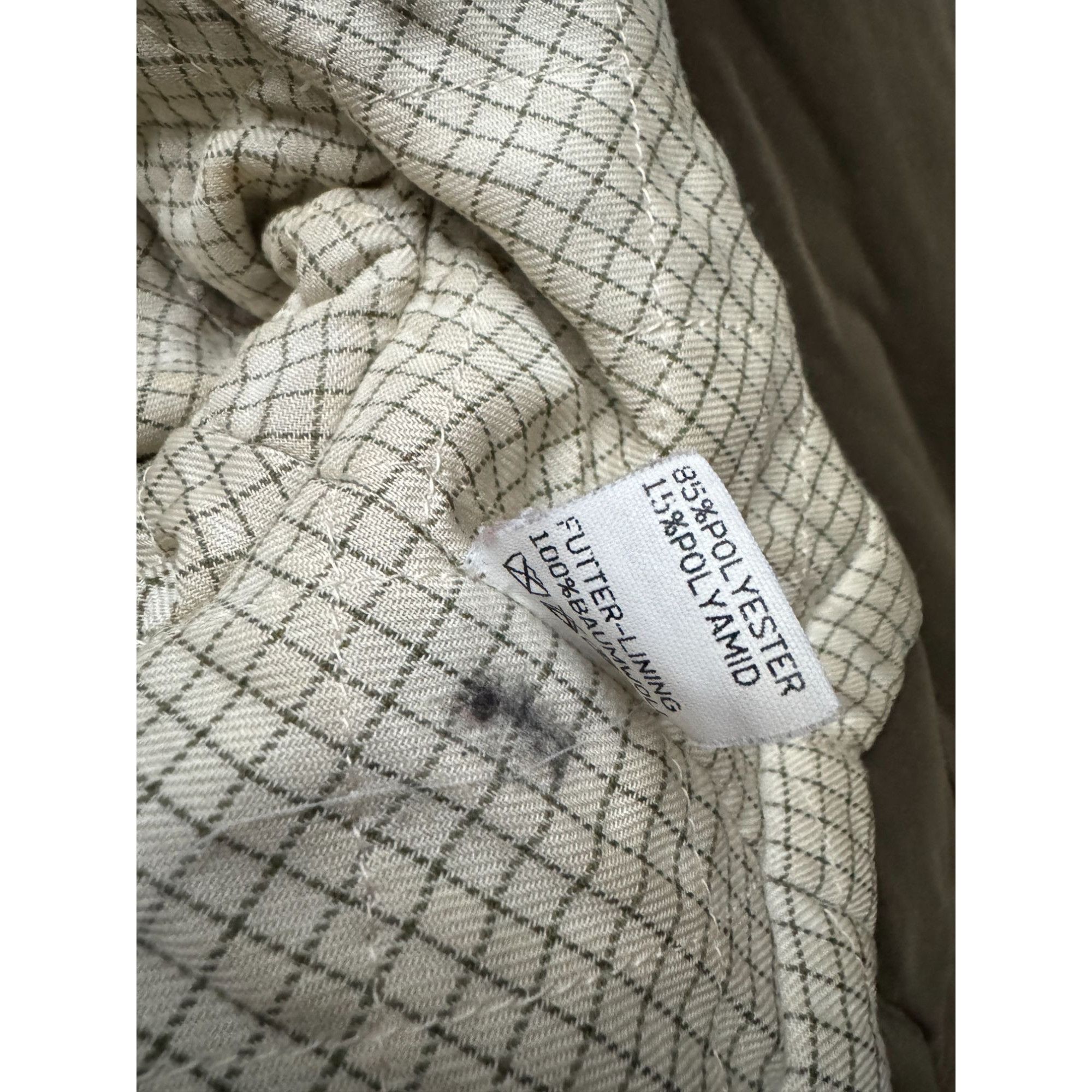Jil Sander Kaki Cotton Trench Coat Size M / US 6-8 / IT 42-44 - 7 Thumbnail