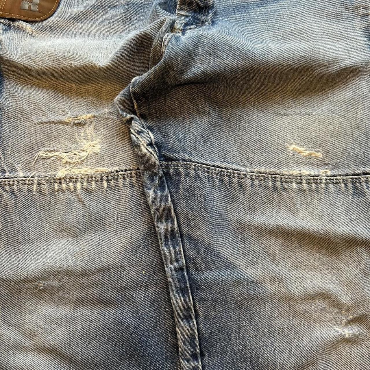 Other Vintage Double Knee Carpenter Jeans Size US 32 / EU 48 - 7 Thumbnail