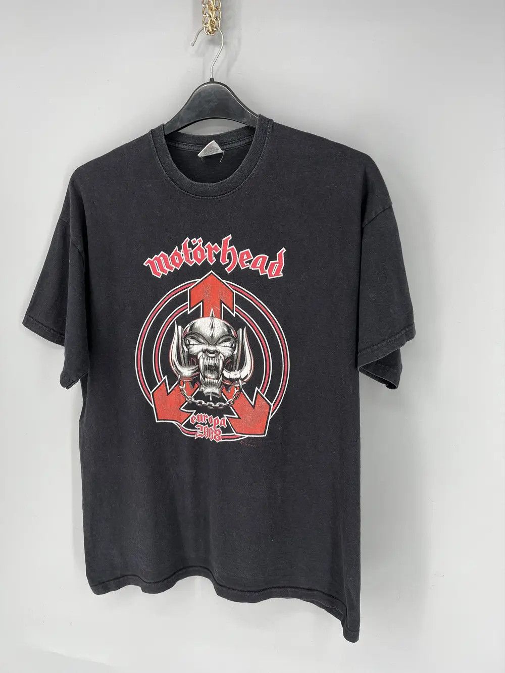 Band Tees Vintage Y2K Motörhead Dead Horror Print Band Rock Streetwear Size US XL / EU 56 / 4 - 3 Thumbnail