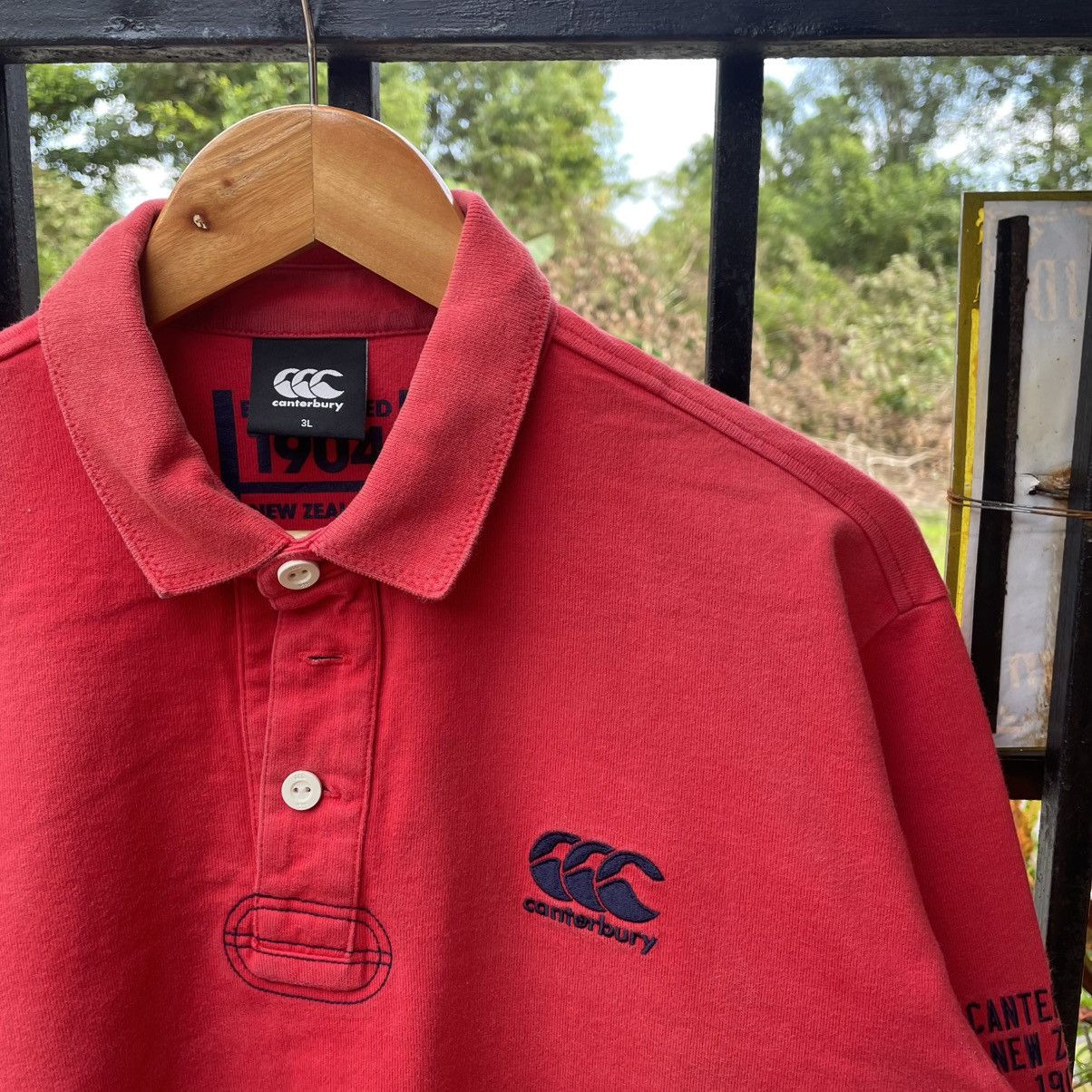 Canterbury of New Zealand 🔥Canterbury Of New Zealand Small Logo Polos Rugby Shirts Size US L / EU 52-54 / 3 - 6 Thumbnail