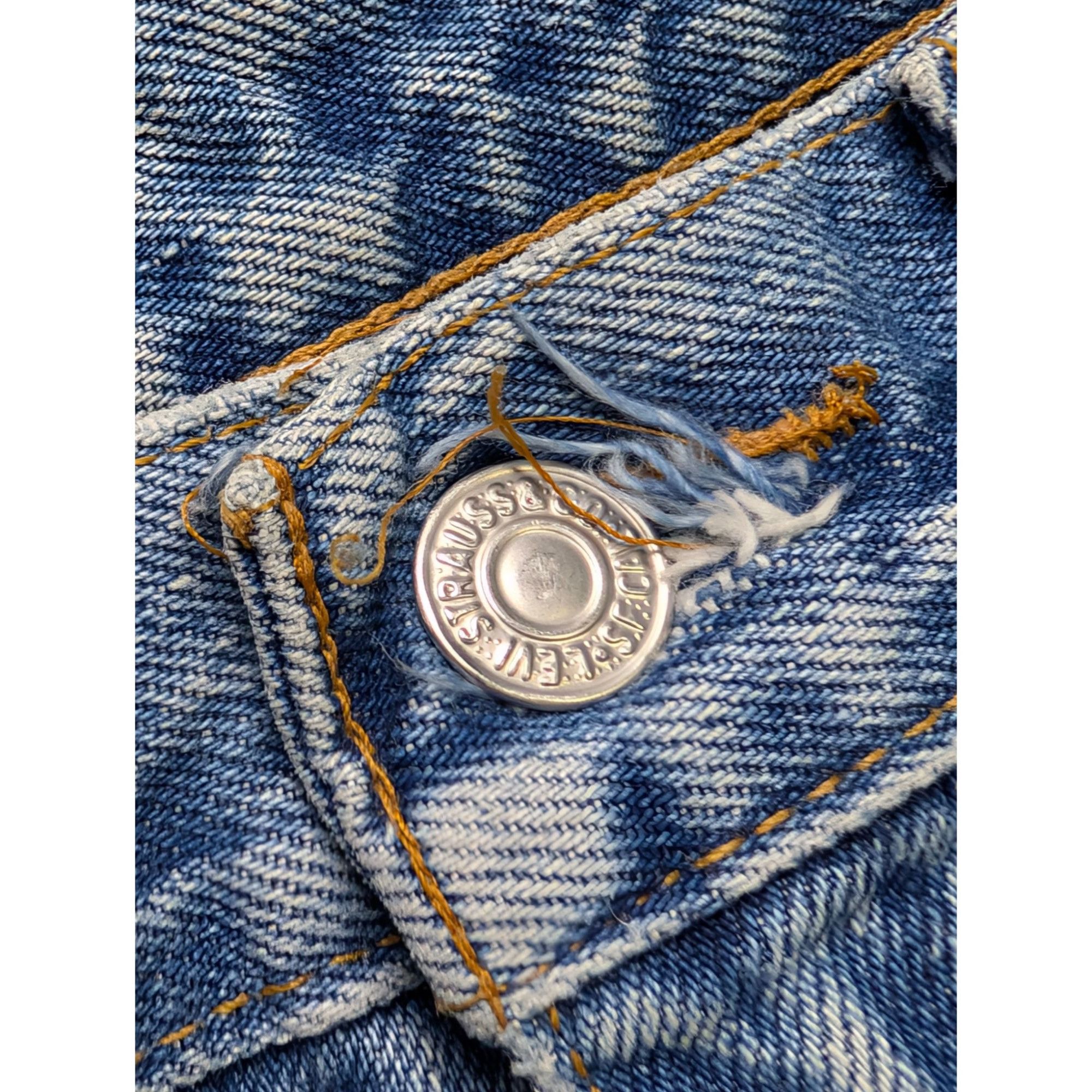 Levi's Levi's 550 Made in USA Denim Jeans Pants (Y1088) Size US 33 - 5 Thumbnail
