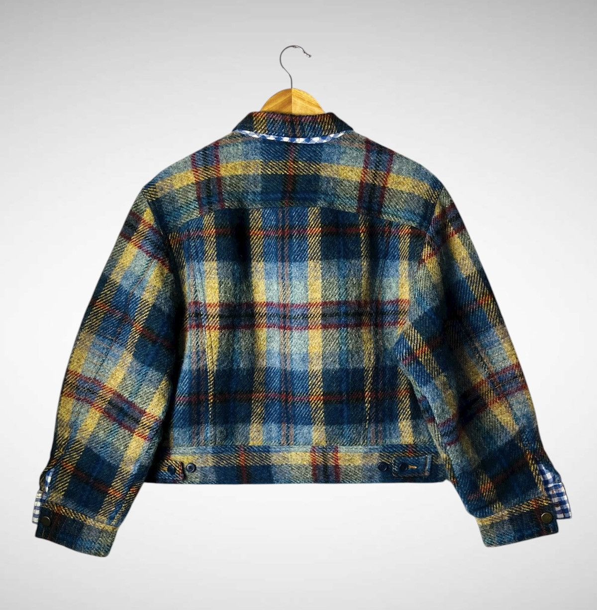 Kaneko Isao Kaneko Isao Wool Baggy Crop Jacket Size L / US 10 / IT 46 - 2 Thumbnail