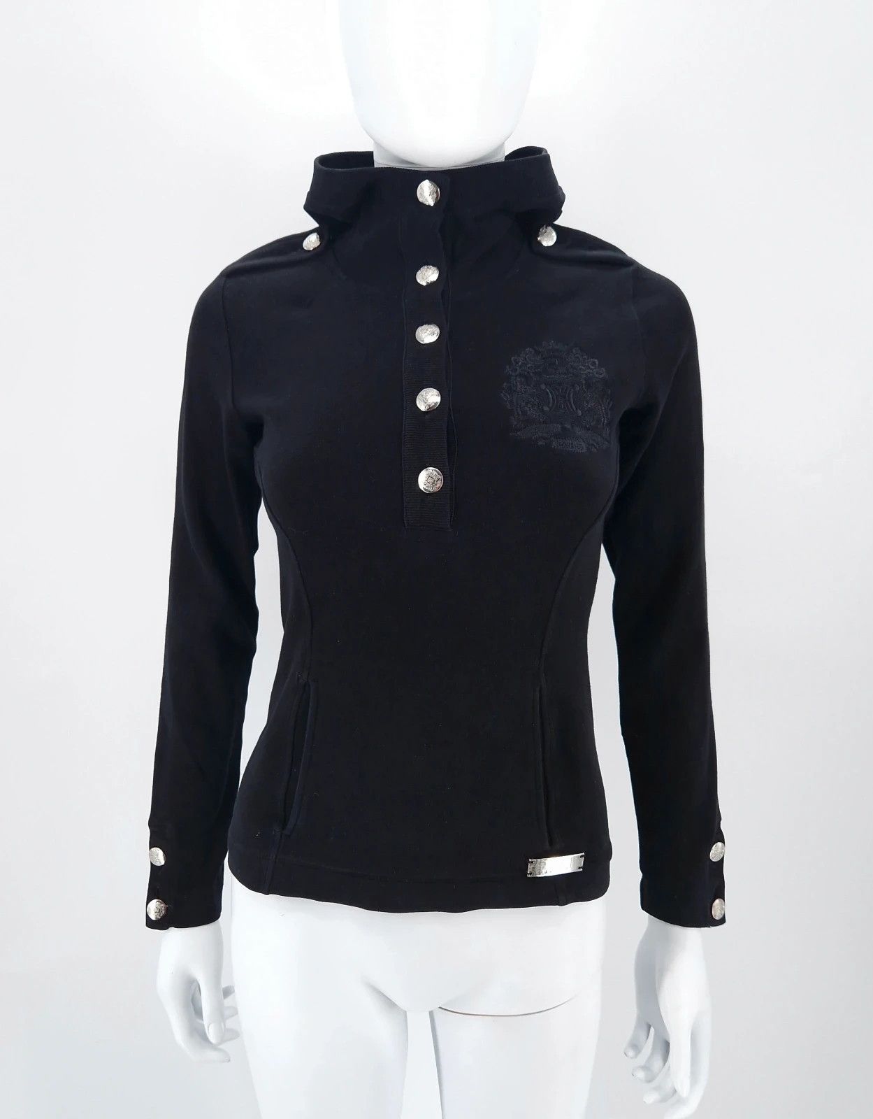 Celine Céline Fitted Military Hoodie Size S / US 4 / IT 40 - 5 Thumbnail