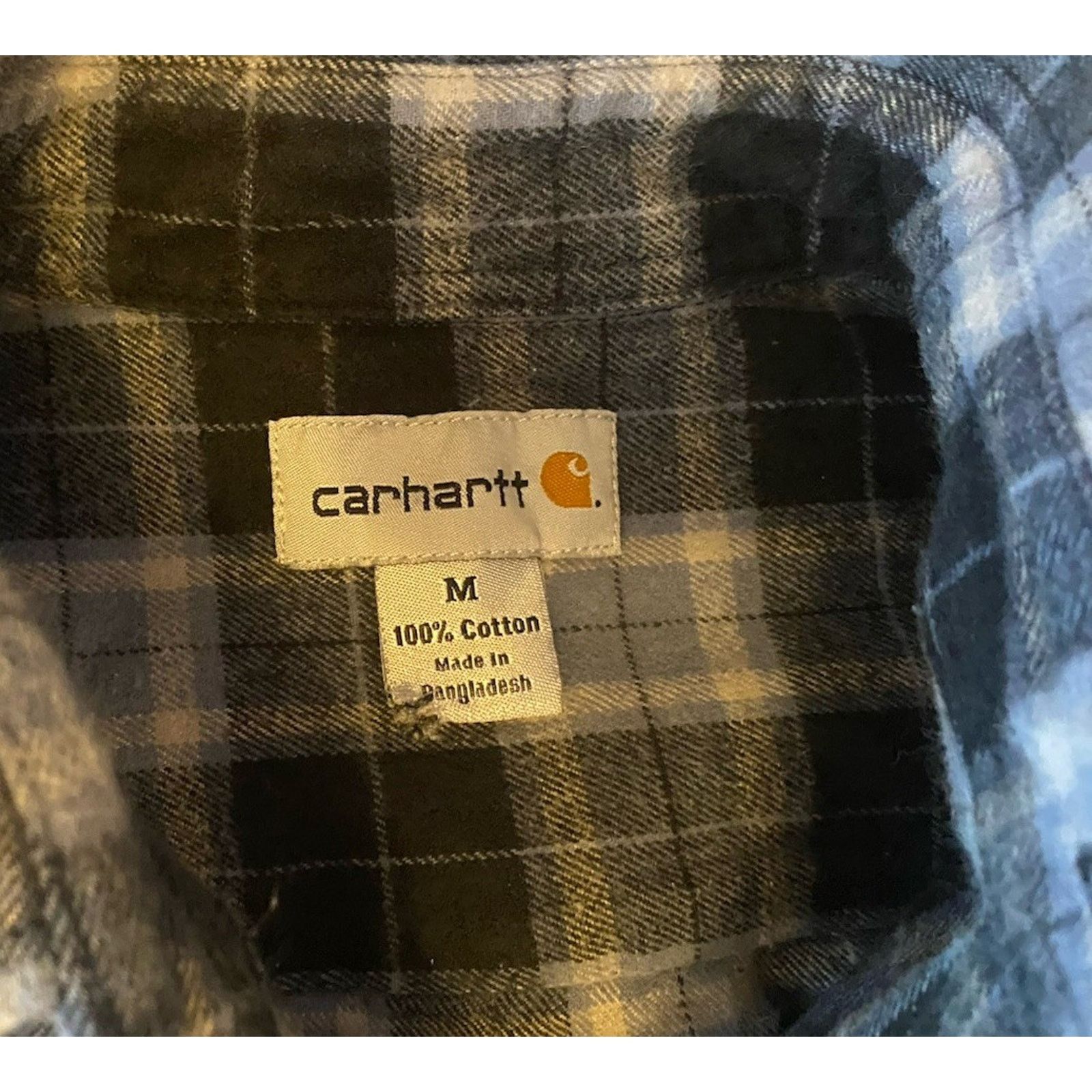 Carhartt Carhartt Shacket Loose Heavyweight Flannel Shirt Men's M Size US M / EU 48-50 / 2 - 2 Thumbnail