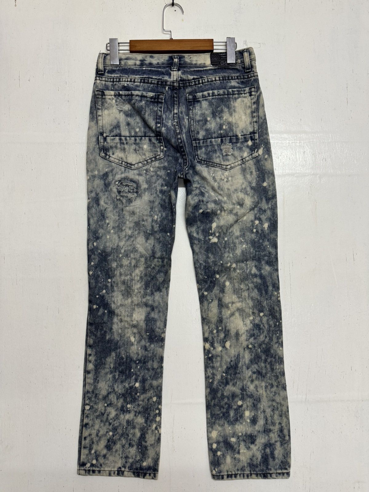 Vintage Gs denim distress Size US 31 - 7 Thumbnail