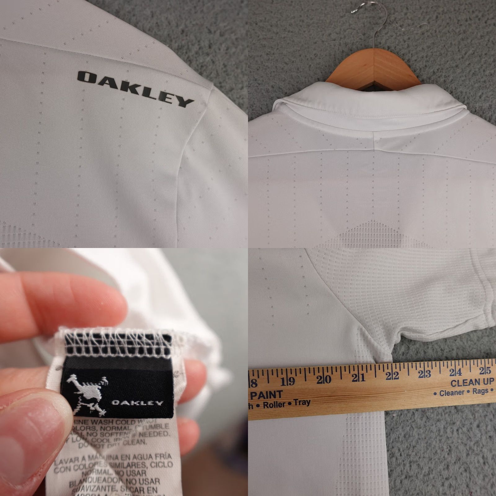 Oakley Oakley Shirt Mens L White Polo Zip World Golf Championship Bridgestone Size US L / EU 52-54 / 3 - 9 Thumbnail