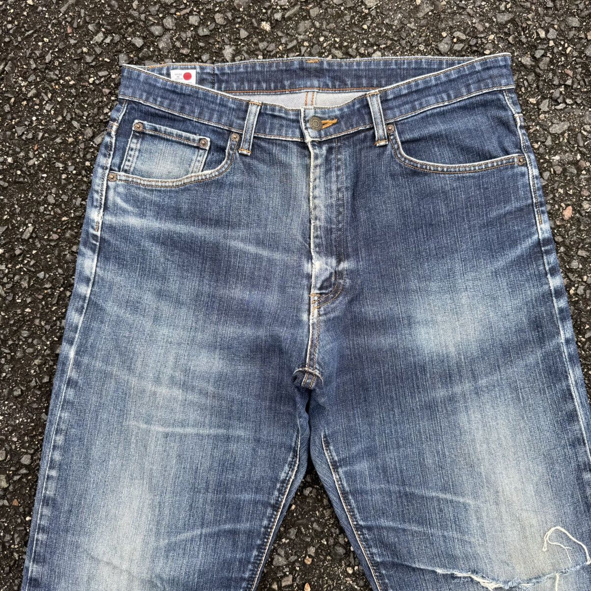 Edwin W36 Vintage edwin denim faded rippep jean pants Size US 36 / EU 52 - 3 Thumbnail