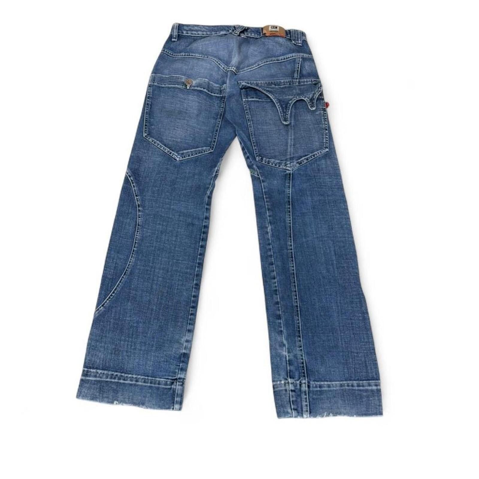 True Religion Kelmec straight fit unique style denim jeans Size US 31 - 2 Thumbnail