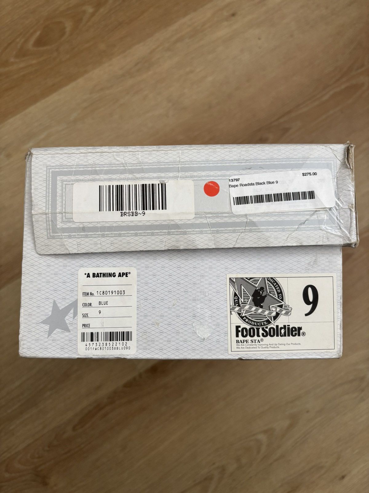 Bape Bape RoadSta M1 Low 'Blue Black' Size US 9 / EU 42 - 12 Thumbnail