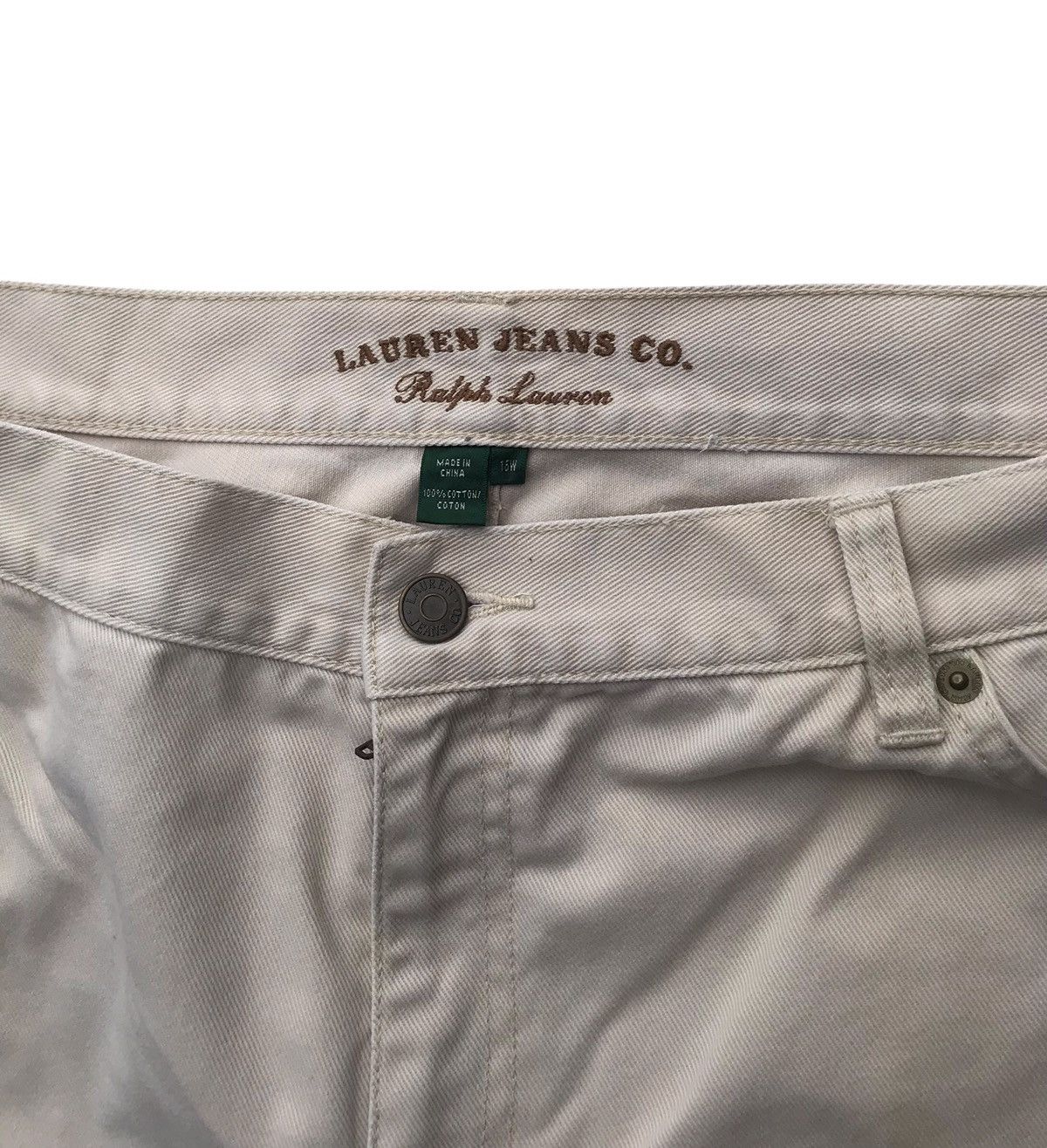 Ralph Lauren Vintage Womens Ralph Lauren Jeans Co Flared Floral Pants Size 37" - 4 Thumbnail