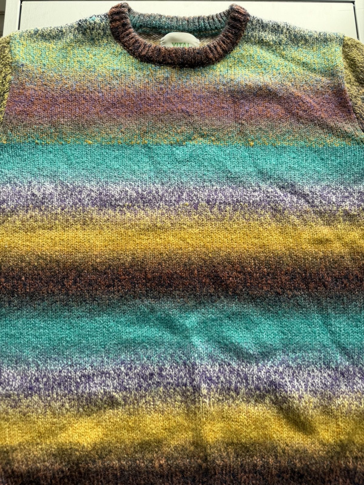 YITAI Men’s XXL Yitai Radio Star Knit Jumper |Mohair & Wool Blend Size US XXL / EU 58 / 5 - 1 Thumbnail