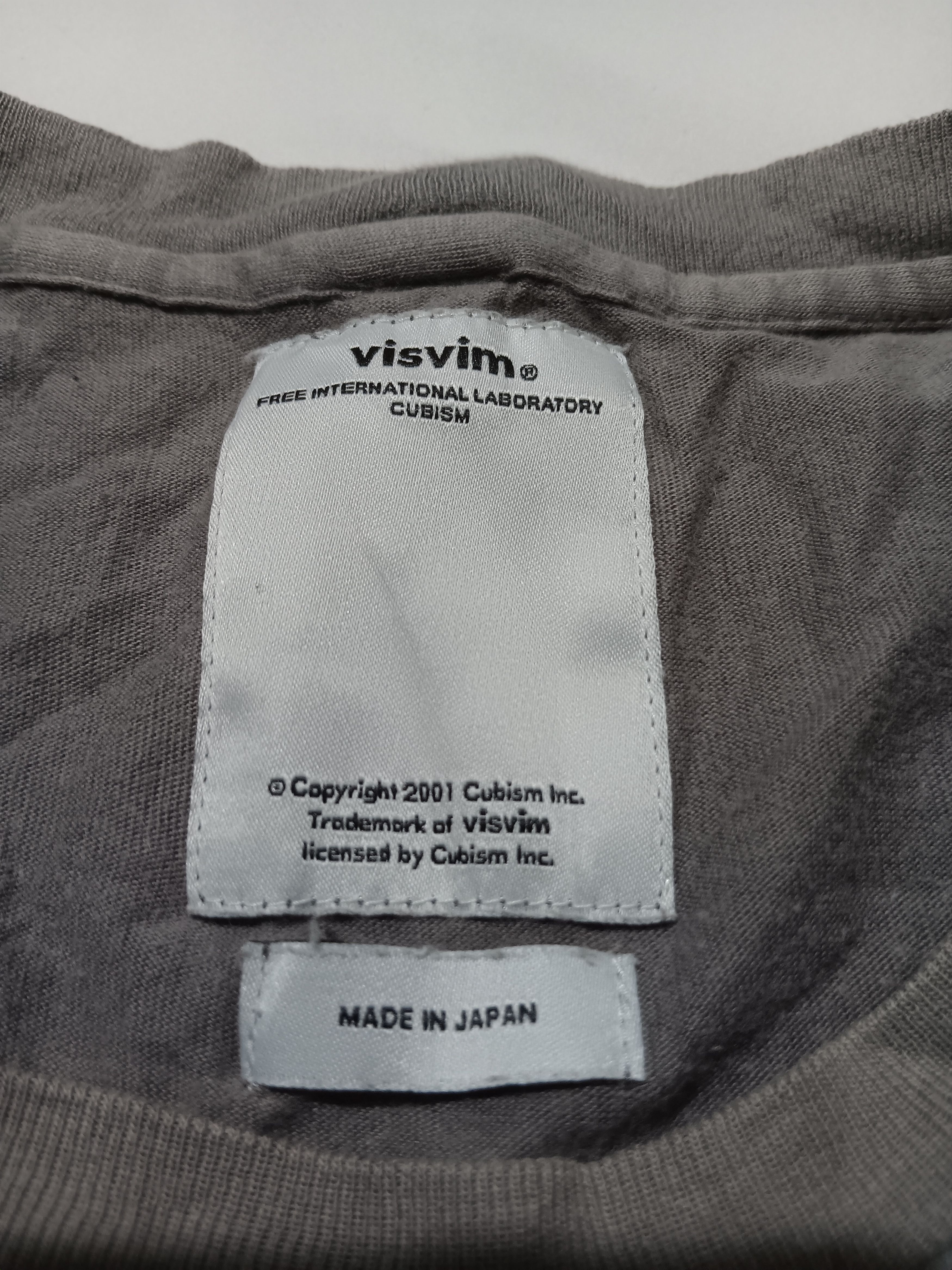 Japanese Brand × Visvim VISVIM RARE DESIGN EMBROIDERY T-SHIRT Size US M / EU 48-50 / 2 - 2 Thumbnail