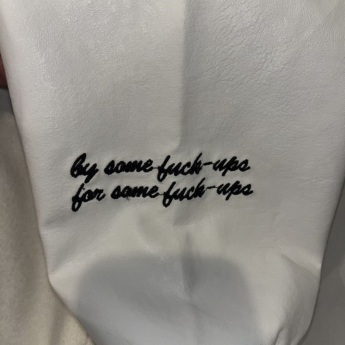 Fuck The Population FTP 10 Year anniversary Varsity Jacket White Size US M / EU 48-50 / 2 - 7 Thumbnail
