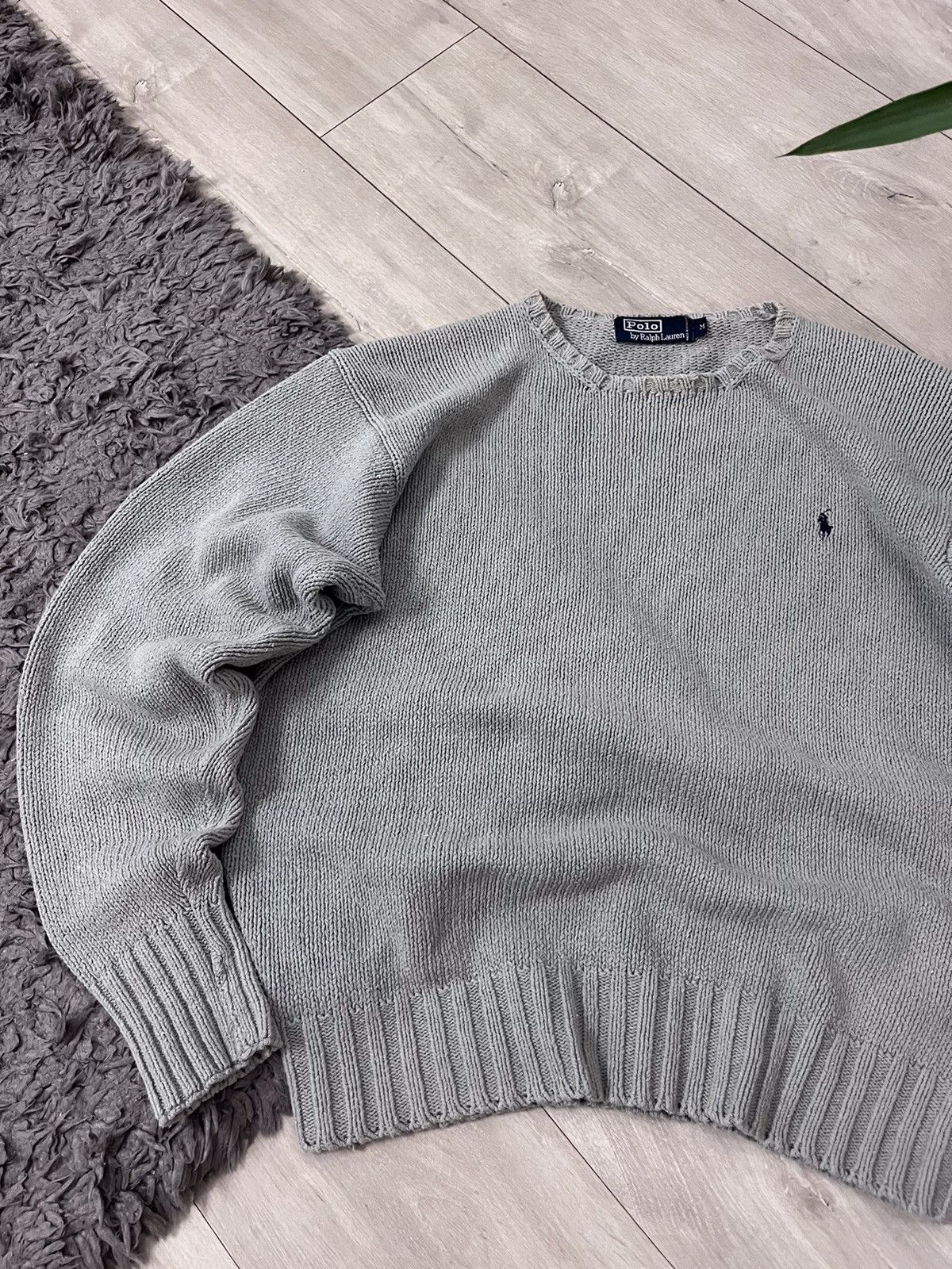 Polo Ralph Lauren 🔥90’s Ralph Lauren Polo Oldmoney Cable Knit Sweater Boxy Size US M / EU 48-50 / 2 - 2 Thumbnail