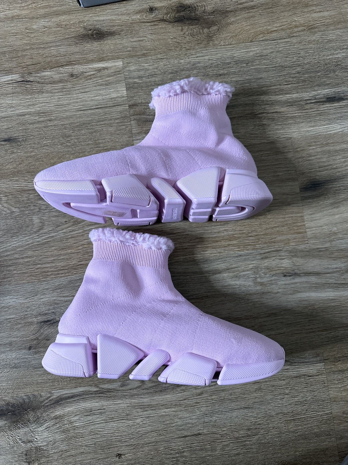 Balenciaga Balenciaga Wmns Recycled Speed 2.0 Sneaker 'Pink' Size US 8.5 / IT 38.5 - 2 Thumbnail