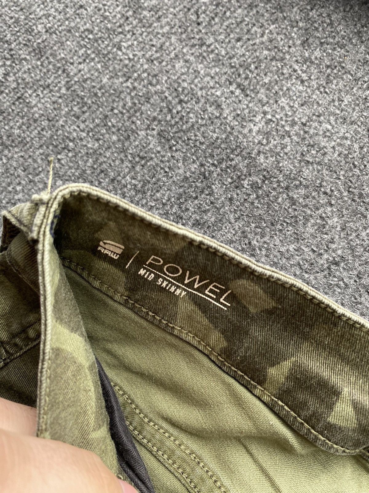 G-Star 🔥Opium Punk G Star Camo Cargo pants women 27 size rare Size 27" / US 4 / IT 40 - 3 Thumbnail