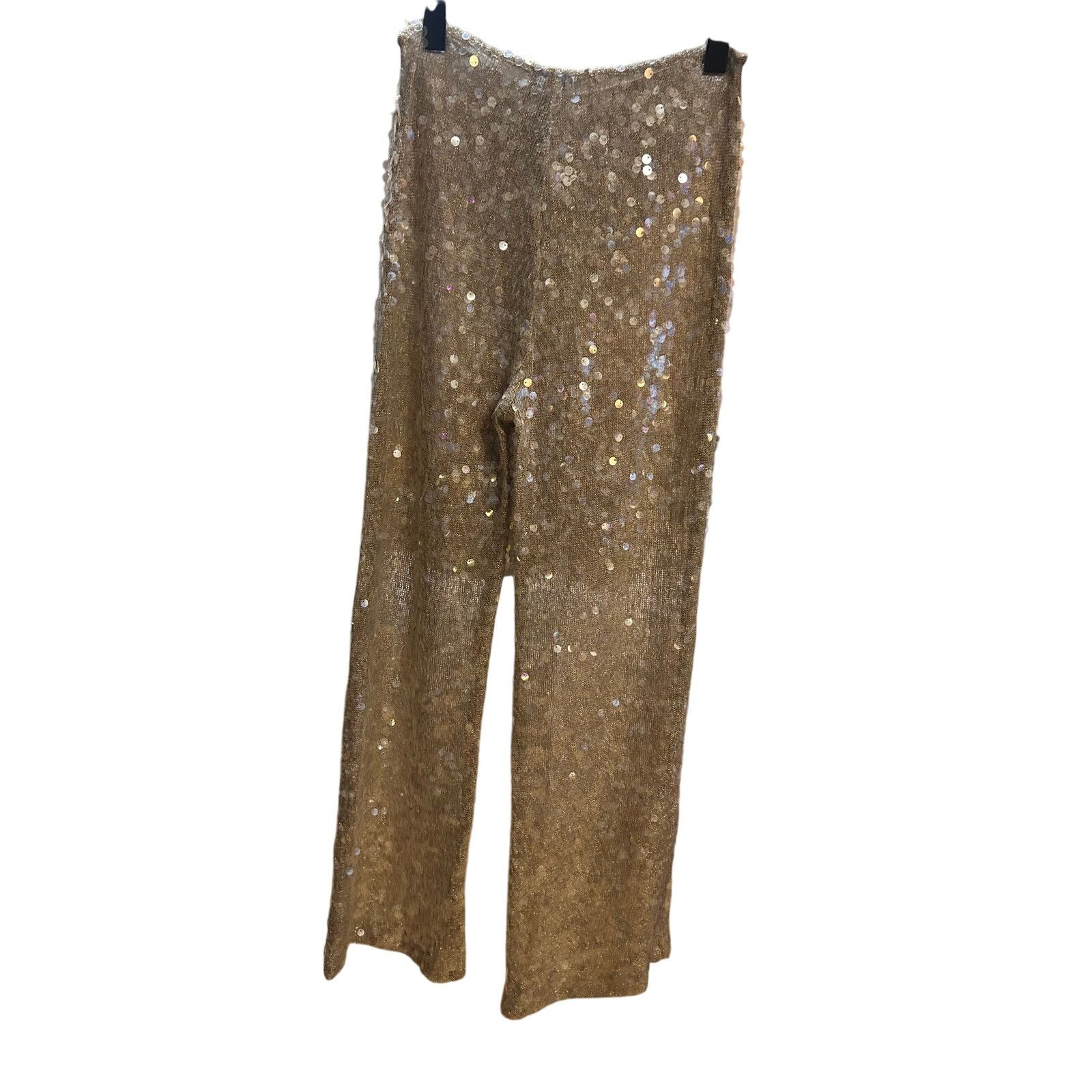 Zara Nwt- Zara 2 pc sequins pants & top set-S Size S / US 4 / IT 40 - 5 Thumbnail