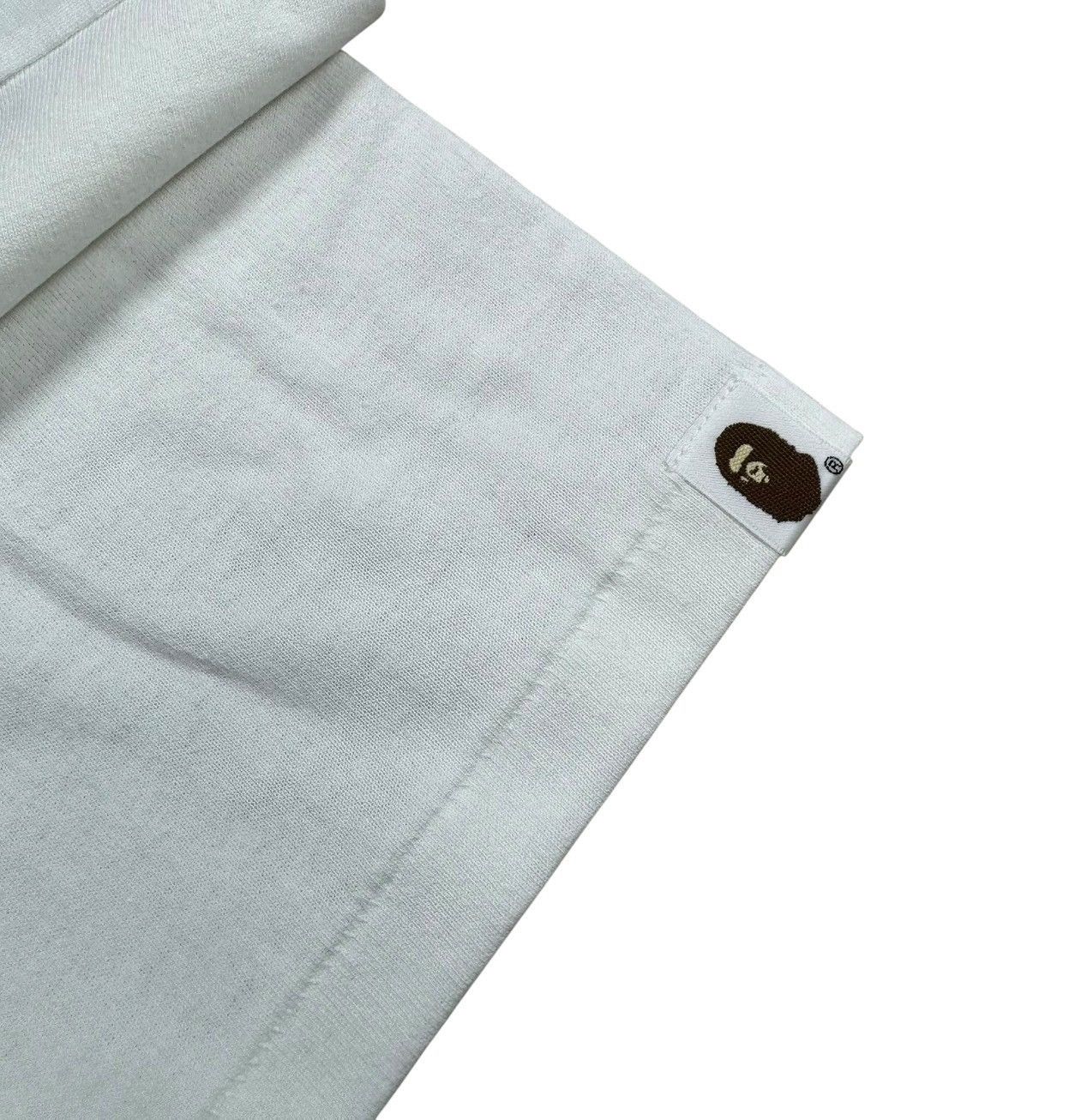 Bape BAPE APE HEAD white TEE Size US L / EU 52-54 / 3 - 4 Thumbnail