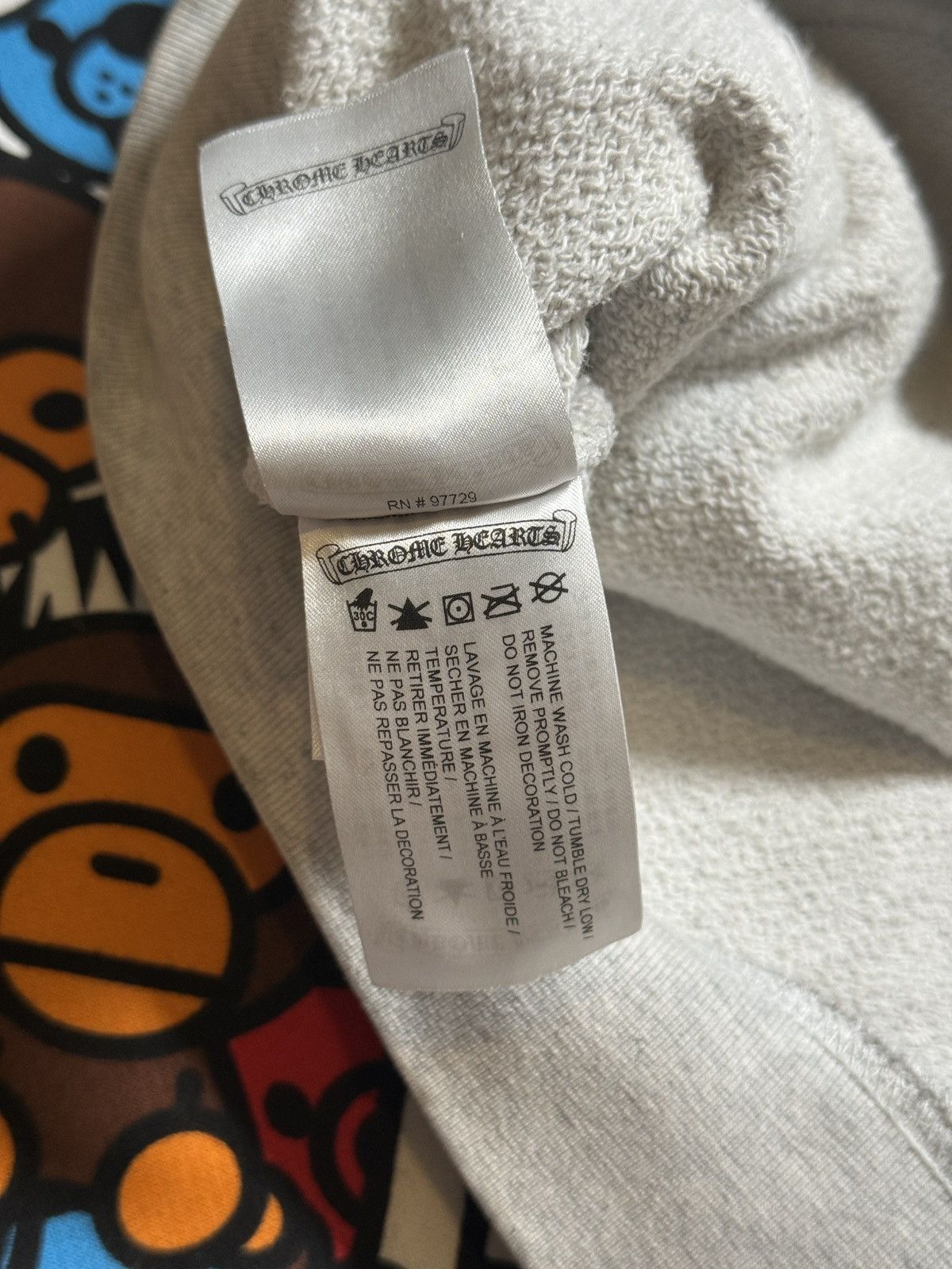 Chrome Hearts Chrome Hearts Grey Matty Boy Multi Logo Pullover Hoodie Size US L / EU 52-54 / 3 - 10 Thumbnail