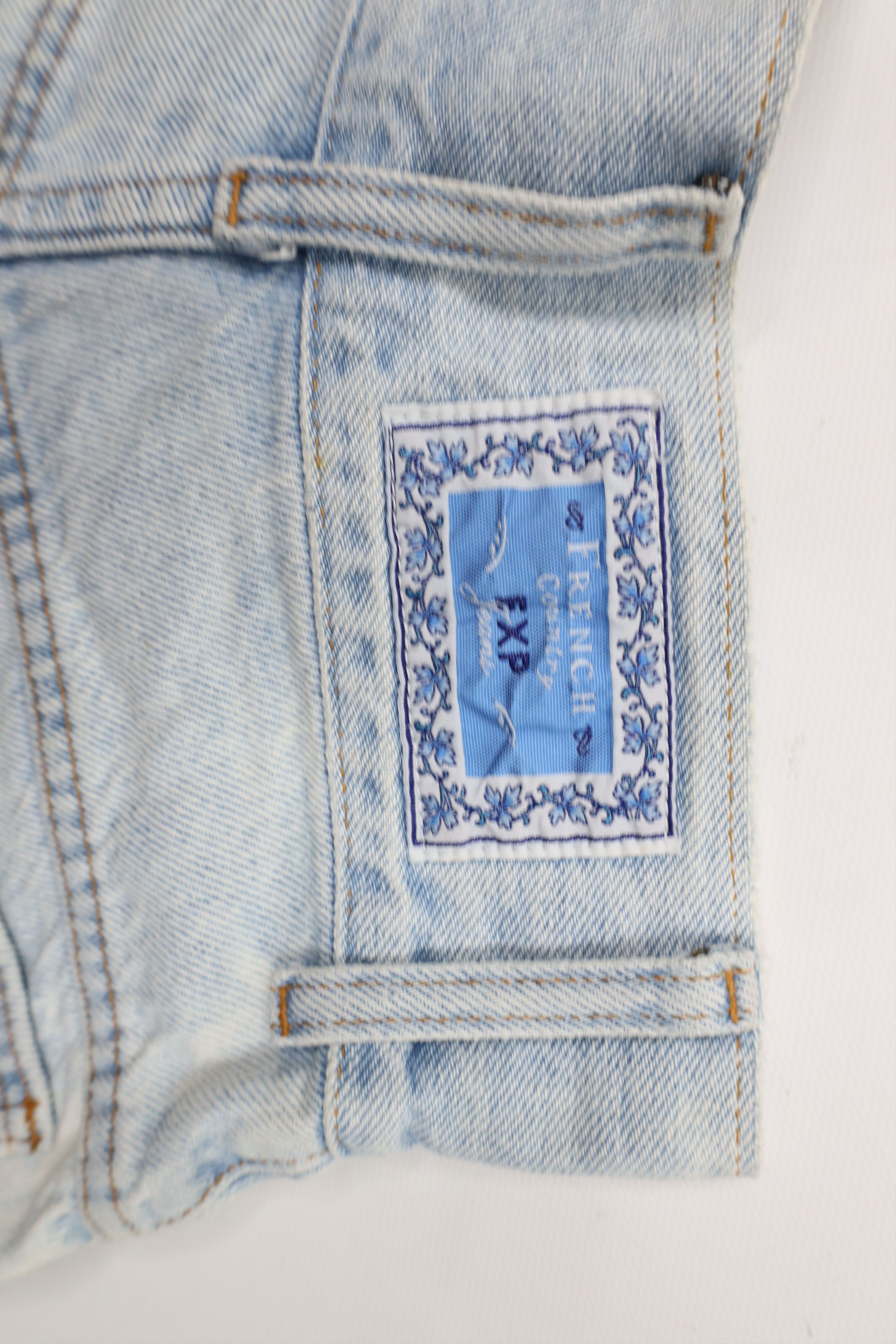 Vintage Vintage 90s Streetwear Cuffed Denim Jean Shorts Jorts USA Size 27" / US 4 / IT 40 - 16 Thumbnail