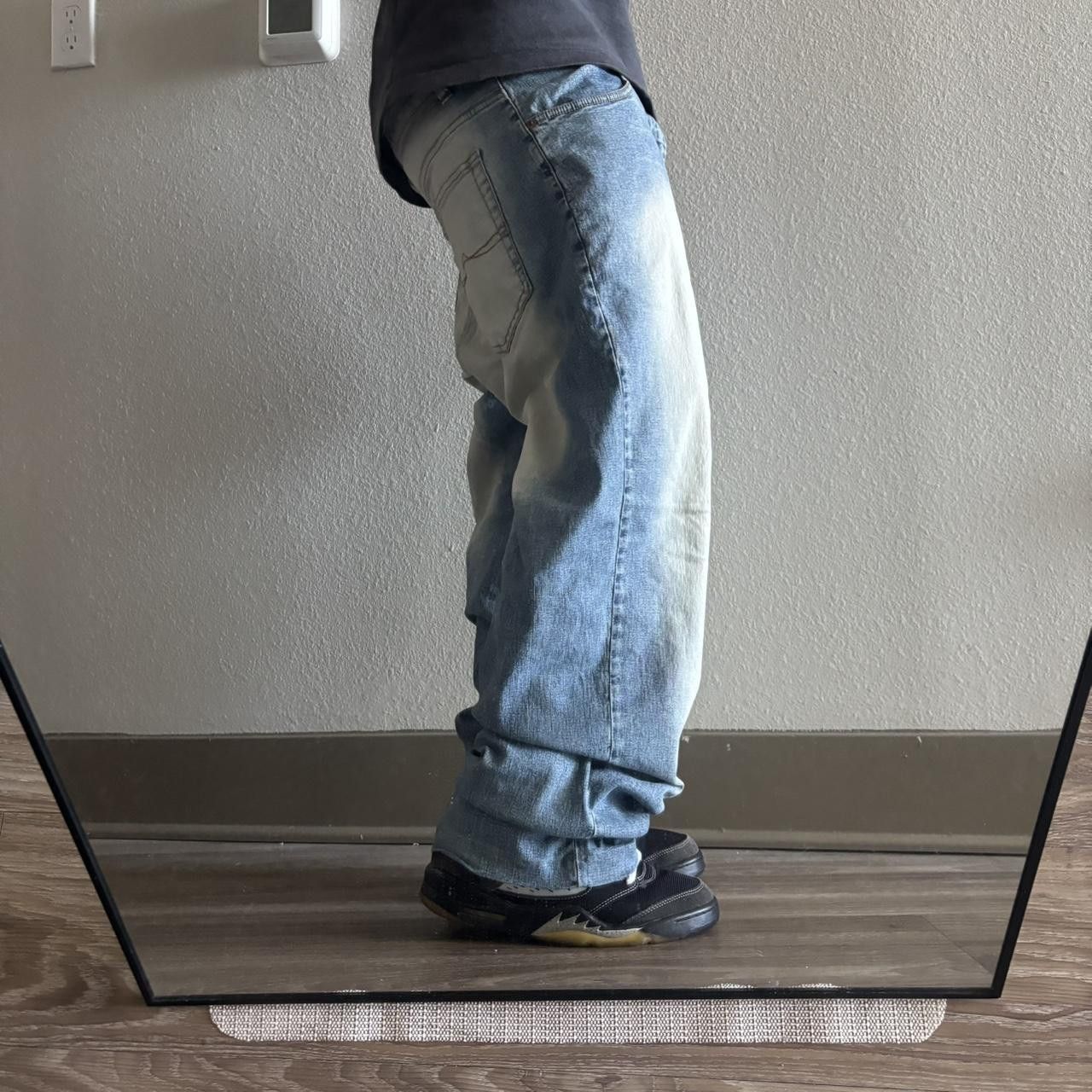 Vintage Crazy Vintage Y2K/2000s Baggy Faded Light Wash Skater Style Denim Jeans! 34x30 Size US 34 / EU 50 - 2 Thumbnail