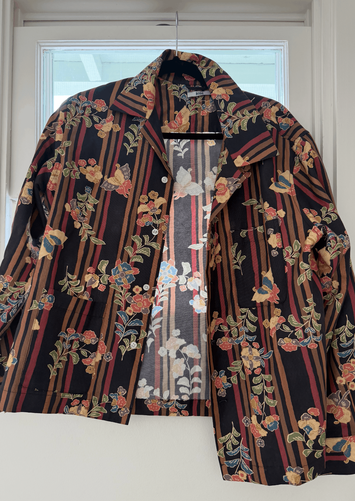 Bode Bode XS/S Floral Button Up Shirt Size US XS / EU 42 / 0 - 1 Thumbnail