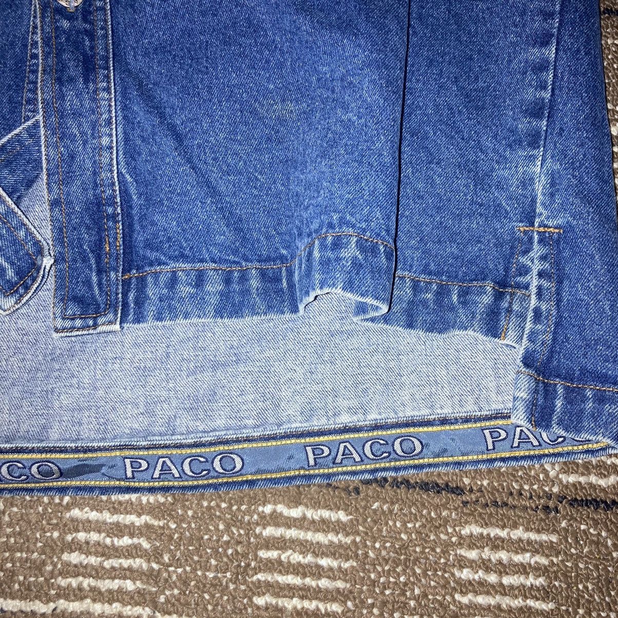 Vintage VTG 90s PACO JEANS Denim Jacket RARE Size US XL / EU 56 / 4 - 9 Thumbnail