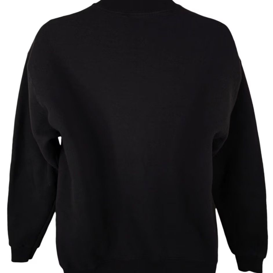 Vintage VINTAGE Oarsman Reindeer Christmas Sweatshirt Mens M Black 90s Crew Neck Pullover Sweatshirt Holiday 90s Christmas Made In USA Mens Size US M / EU 48-50 / 2 - 4 Thumbnail