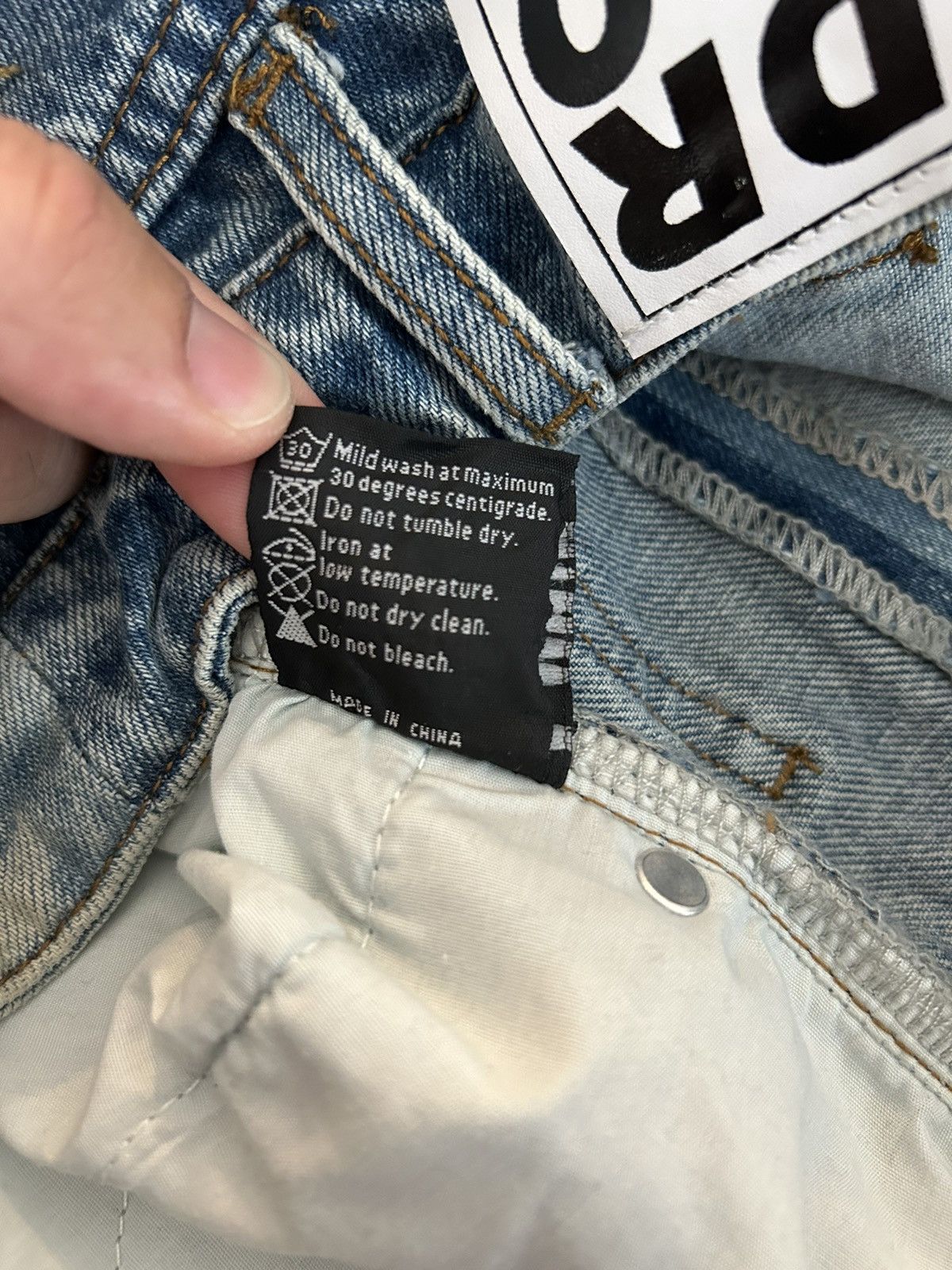 Who Decides War WDW Stain Glass Patch Flare “Coliseum Fusion” Denim Jeans Size US 29 - 9 Thumbnail