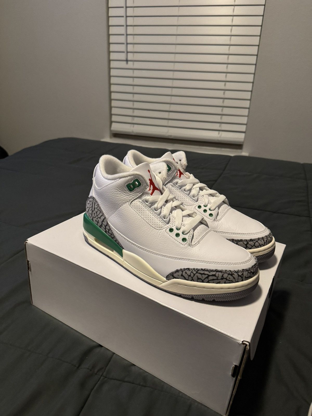 Jordan Brand Jordan 3 “Lucky Green” Size US 7.5 / EU 40-41 - 3 Thumbnail