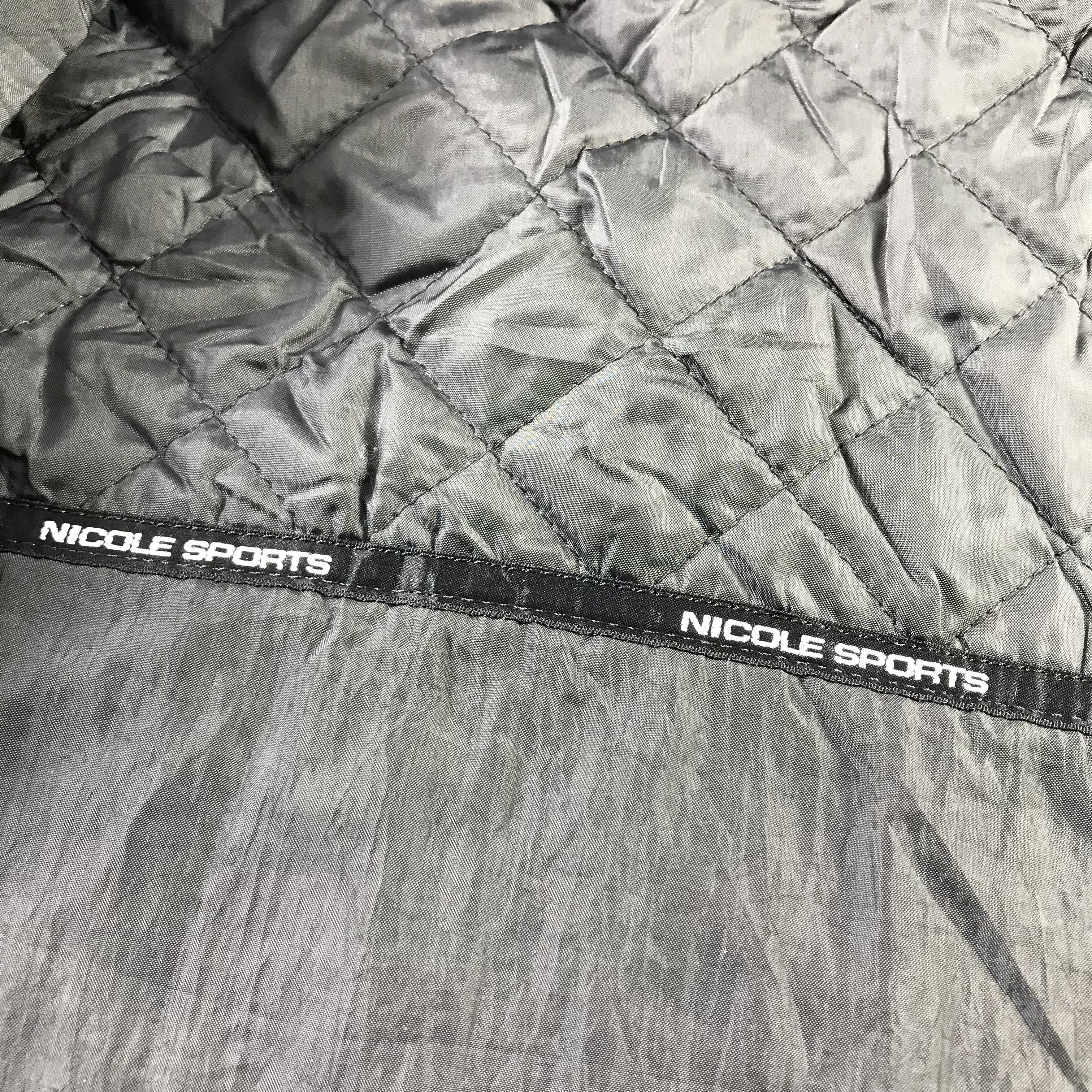 Japanese Brand Vintage Nicole Sports Hooded Jacket Wading Jacket Size US L / EU 52-54 / 3 - 10 Thumbnail