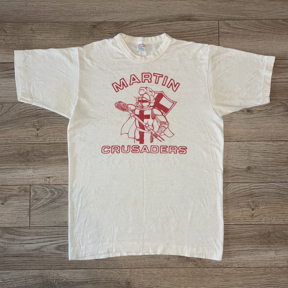 Champion 80s champion Martin Crusaders football vintage tee shirt Size US M / EU 48-50 / 2 - 1 Thumbnail