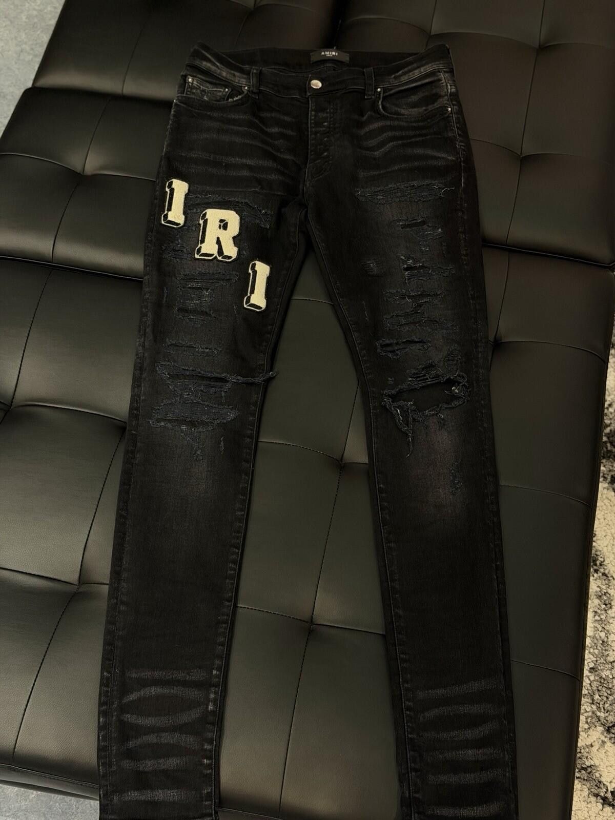 Amiri Size 31 - Amiri Black Jeans 100% Authentic Rare Size US 31 - 1 Thumbnail
