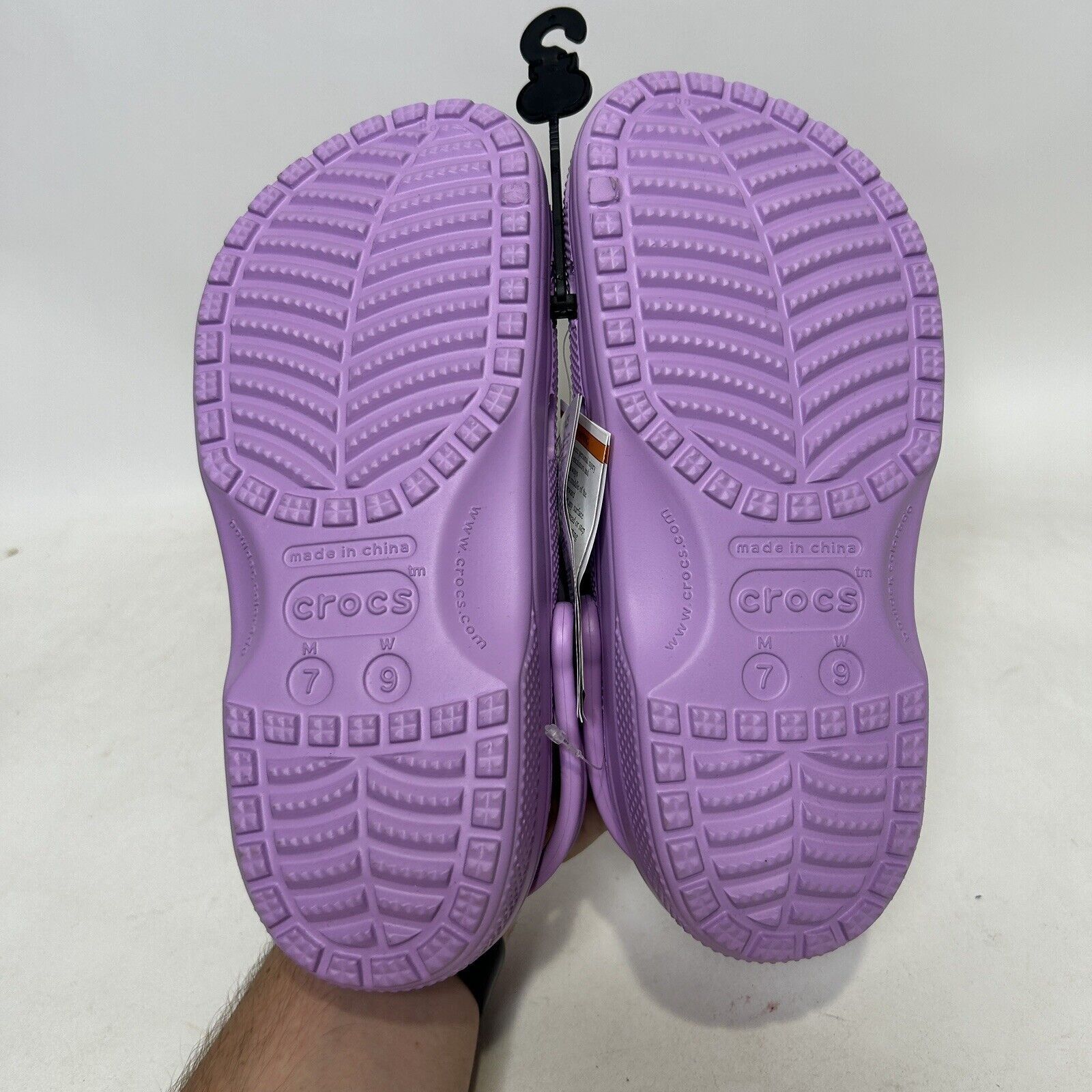Crocs Crocs Classic Clogs Slip-On “Lavender Light Purple Lilac” Size US 9 / IT 39 - 5 Thumbnail