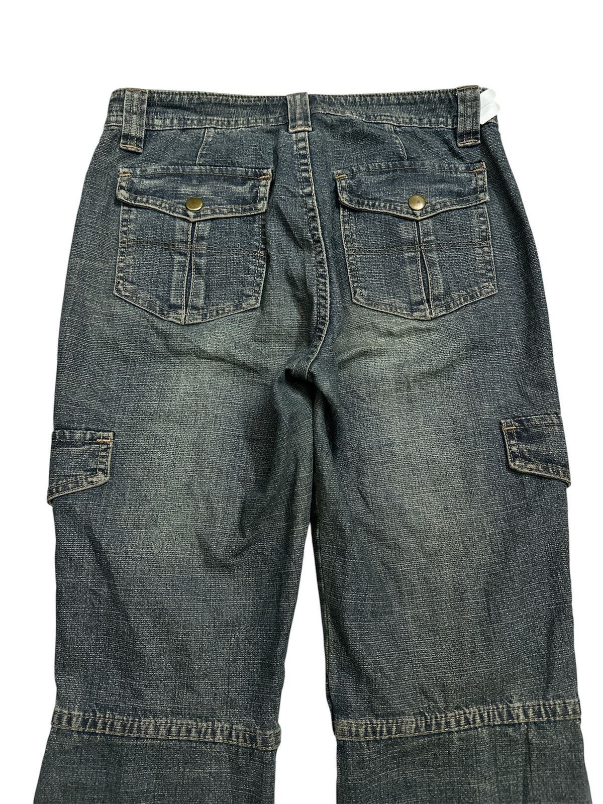 GOA 2000s Toco Toco Adjustable Button Washed Flare Lgb Goa Y2K Size US 28 / EU 44 - 9 Thumbnail