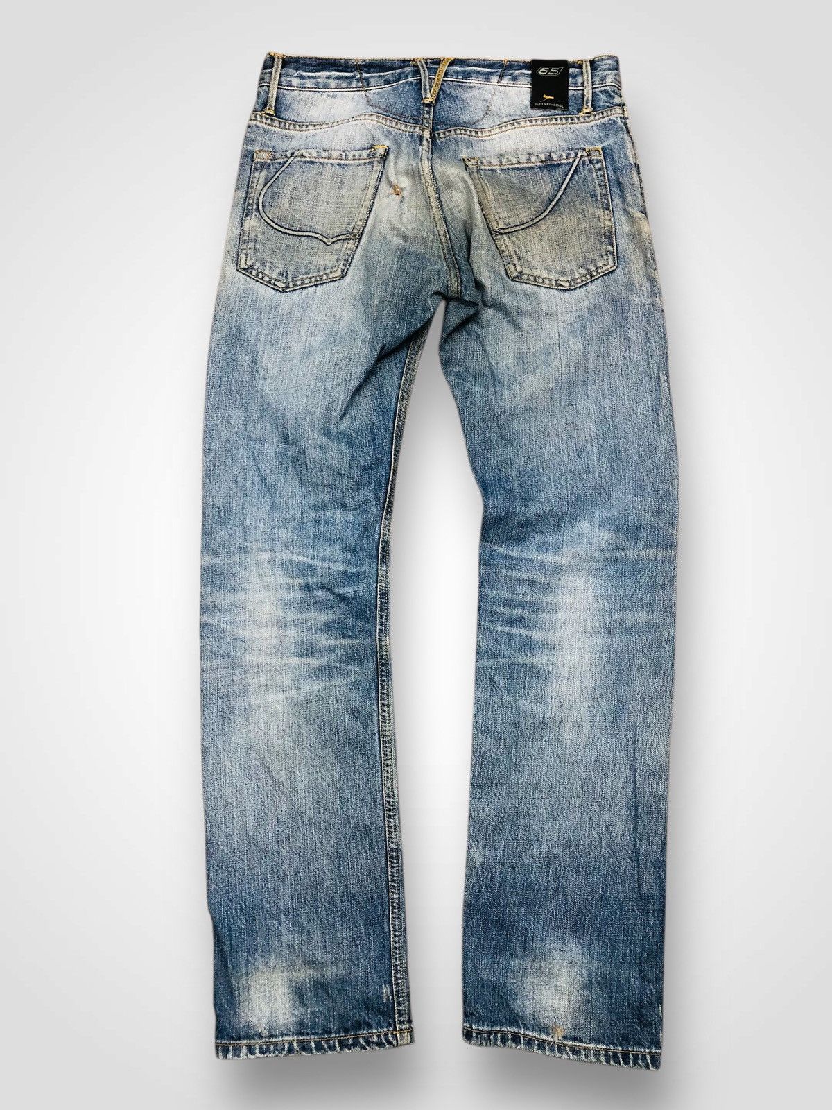 55DSL 55DSL Pearn Slim Fit Ripped Denim Jeans (38) Size US 28 / EU 44 - 2 Thumbnail