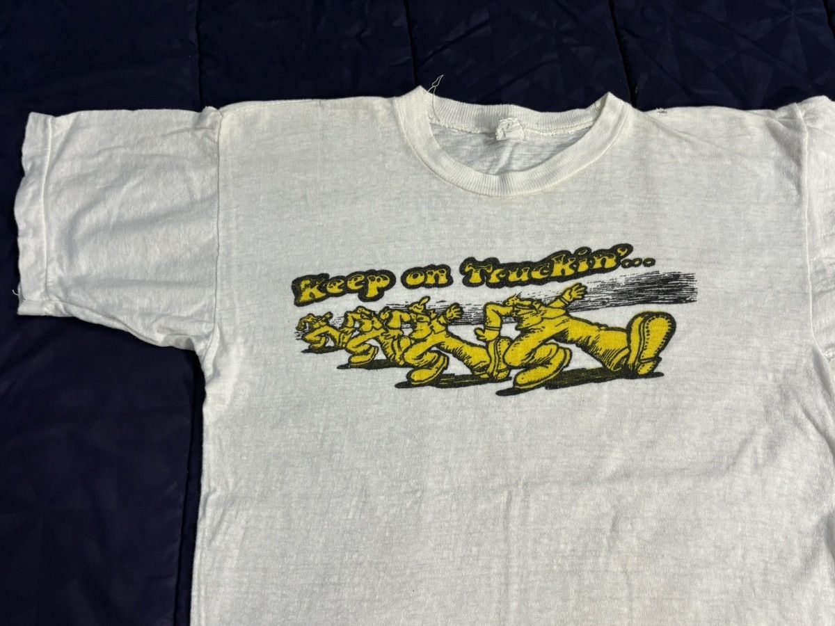 Vintage Vintage 60s 70s Keep on Truckin Size US S / EU 44-46 / 1 - 3 Thumbnail