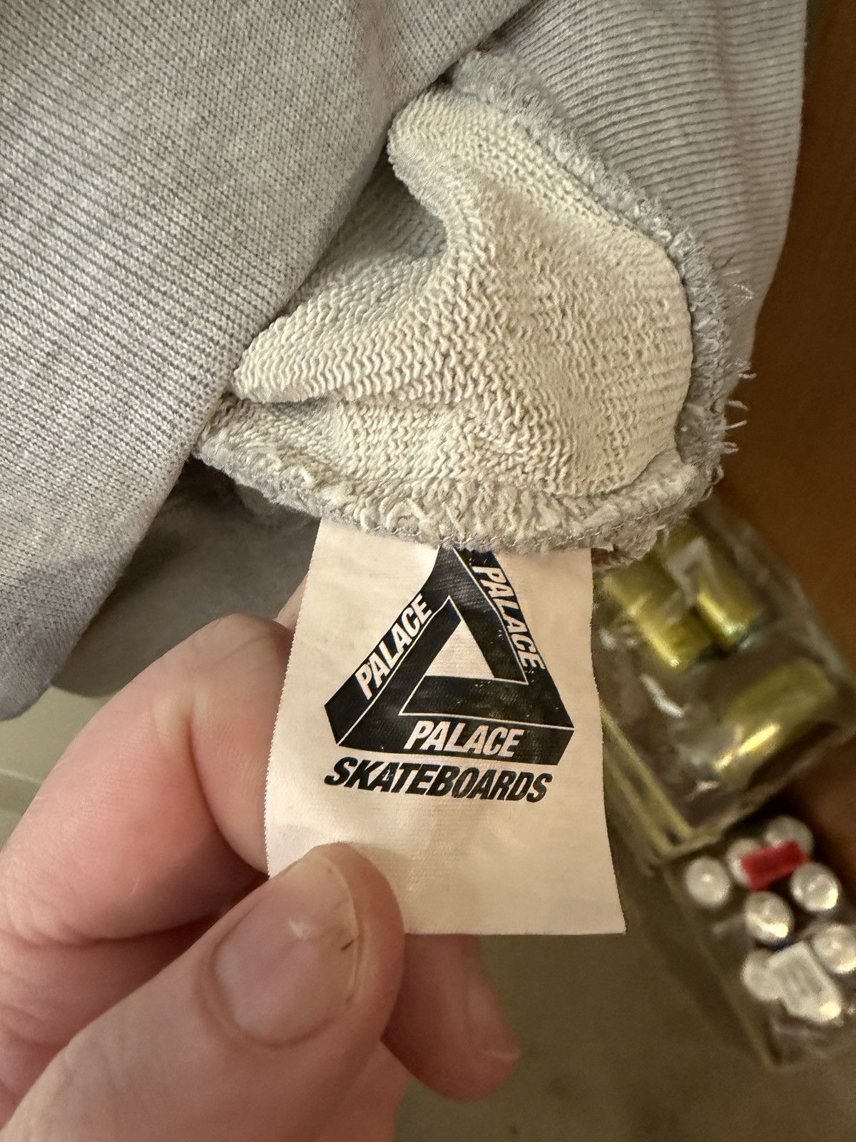 Palace Palace Stripe Tri-Ferg Hoodie Grey XL Size US XL / EU 56 / 4 - 6 Thumbnail